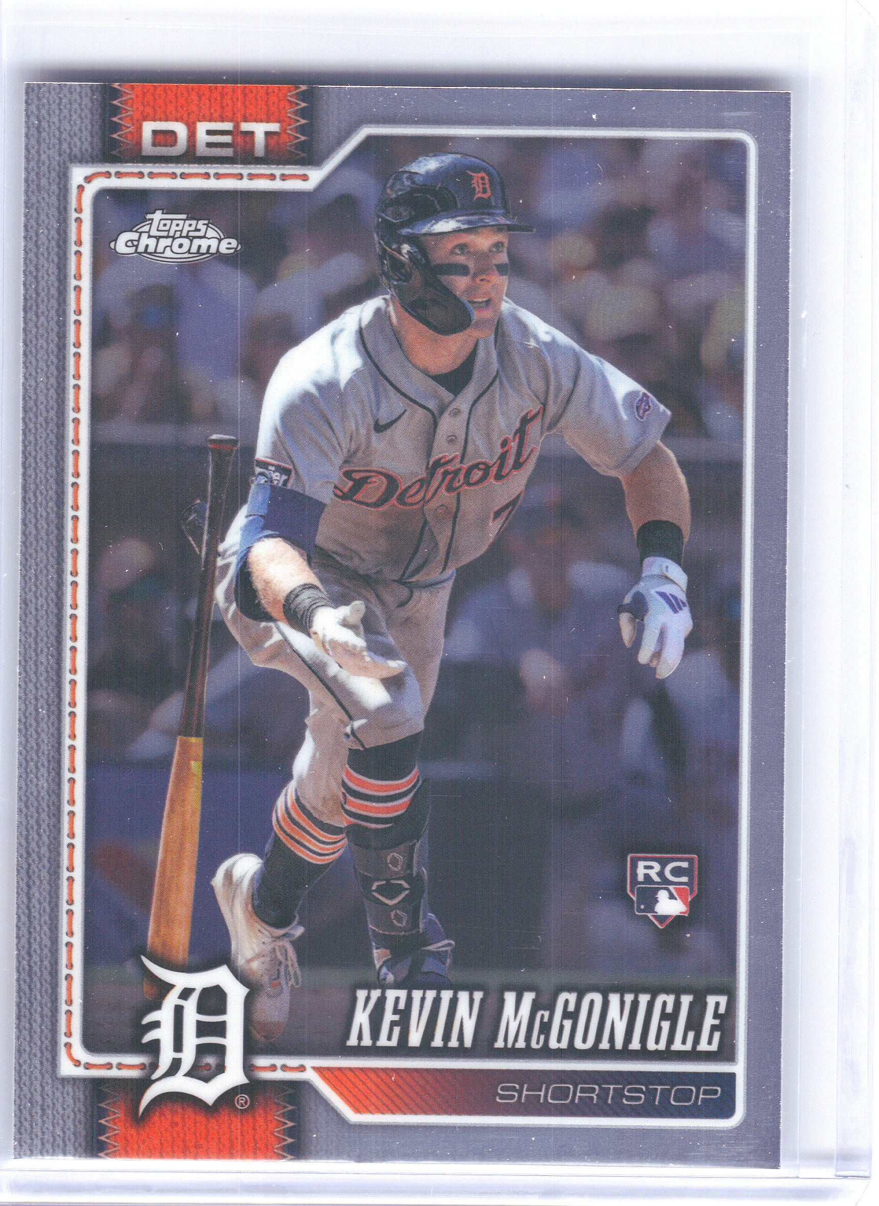 2026 Topps Chrome #16 Kevin McGonigle Detroit Tigers RC