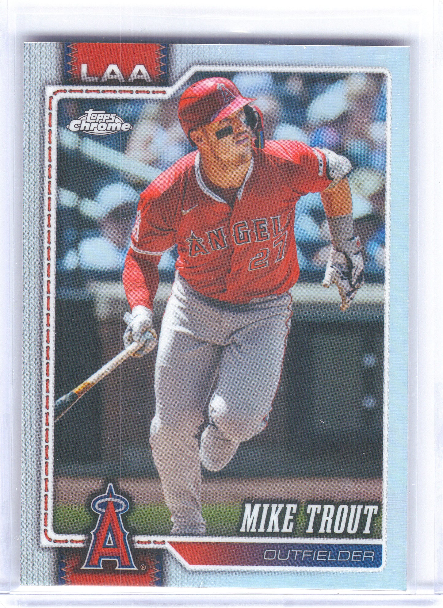 2026 Topps Chrome #200 Mike Trout Refractors Los Angeles Angels