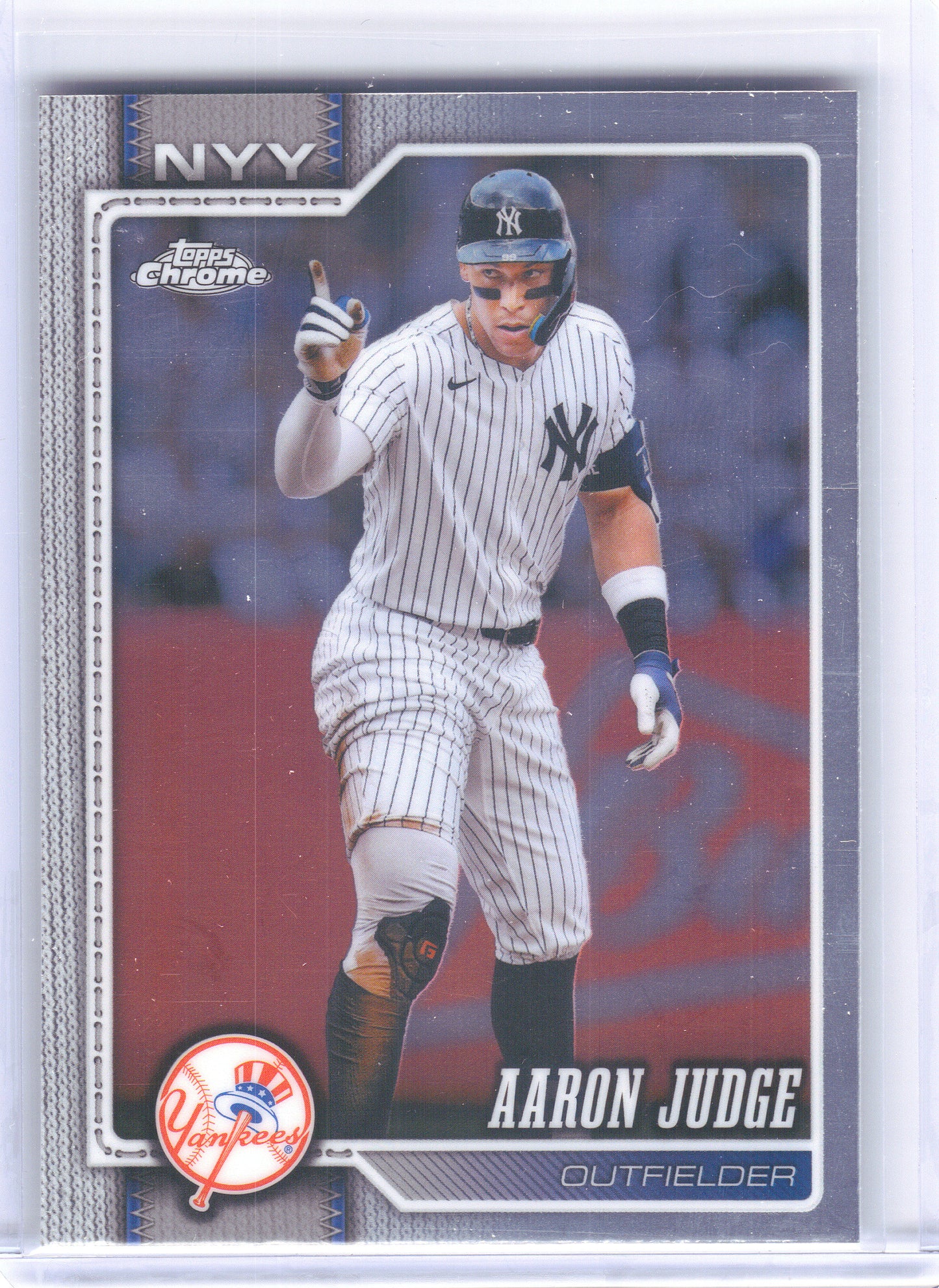 2026 Topps Chrome #100 Aaron Judge New York Yankees
