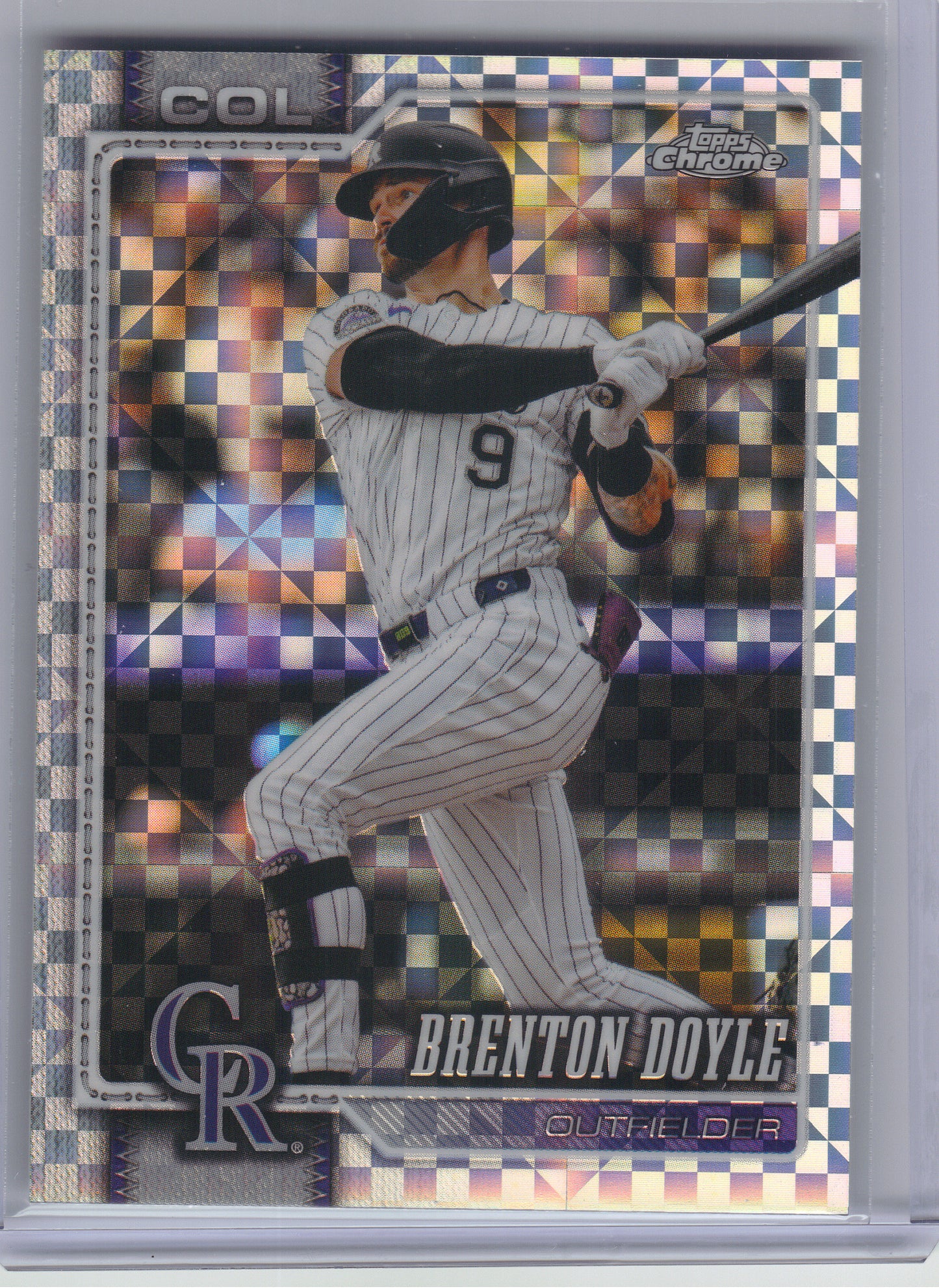 2026 Topps Chrome #125 Brenton Doyle X-Fractors Colorado Rockies