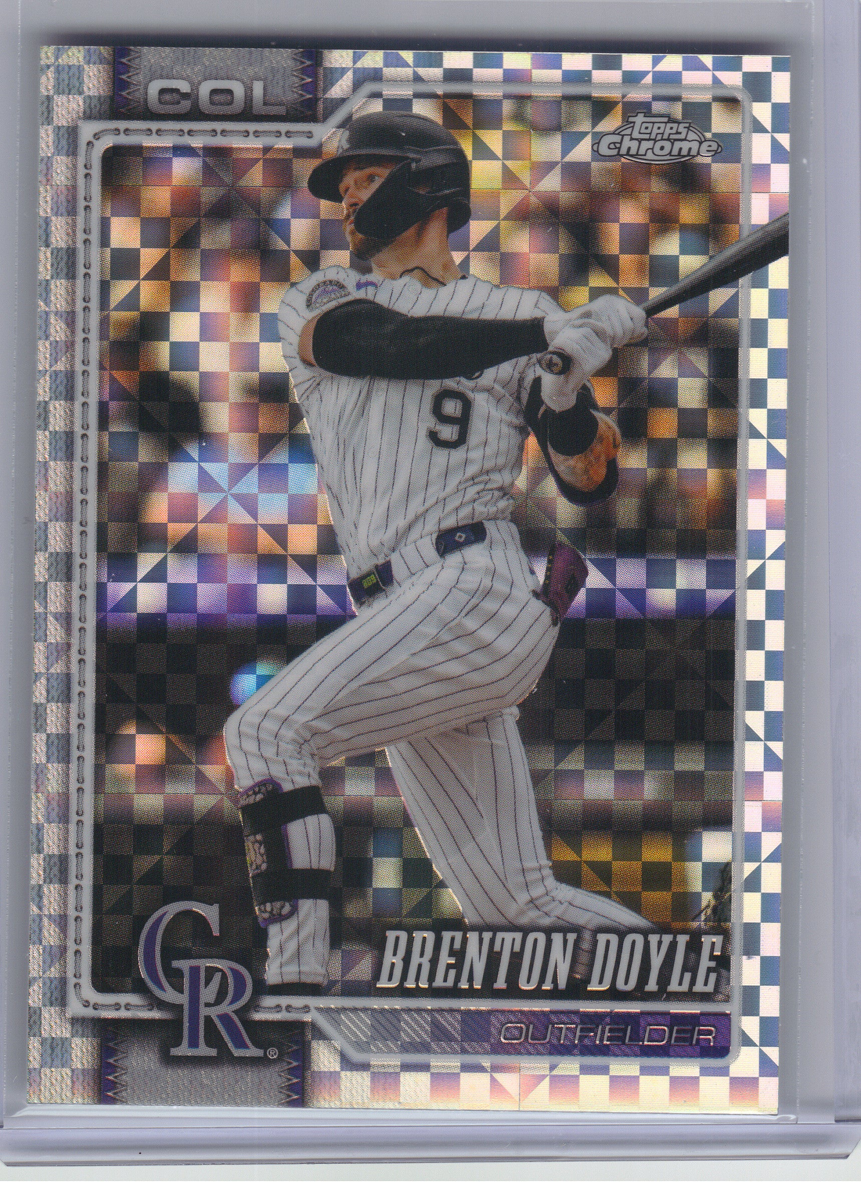 2026 Topps Chrome #125 Brenton Doyle X-Fractors Colorado Rockies