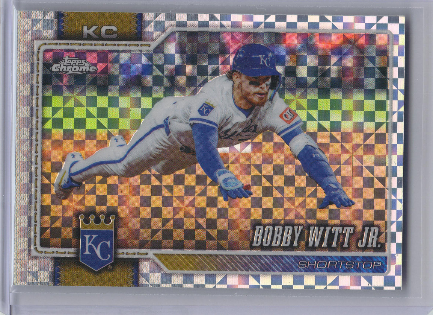 2026 Topps Chrome #12 Bobby Witt Jr. X-Fractors Kansas City Royals