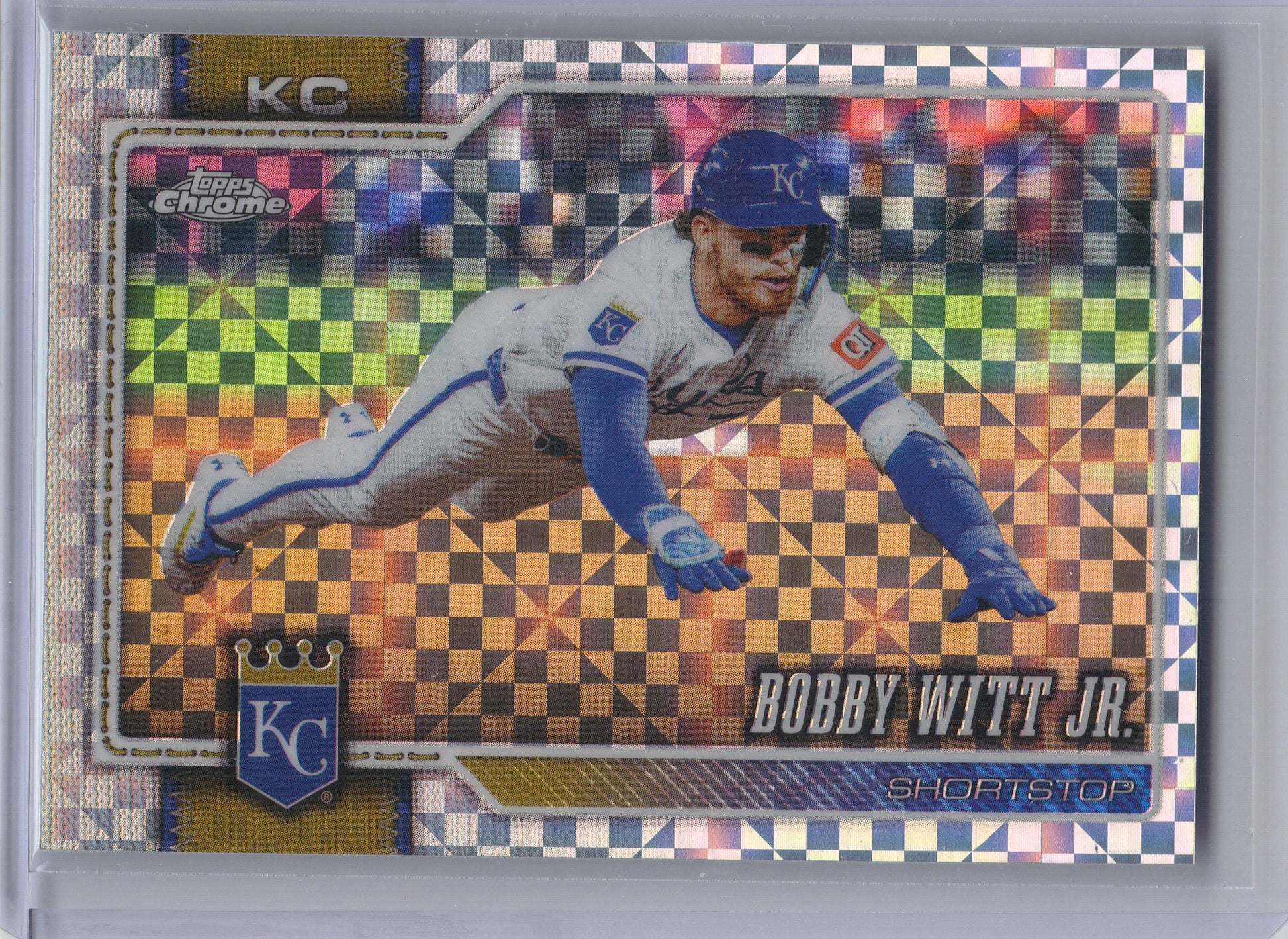 2026 Topps Chrome #12 Bobby Witt Jr. X-Fractors Kansas City Royals