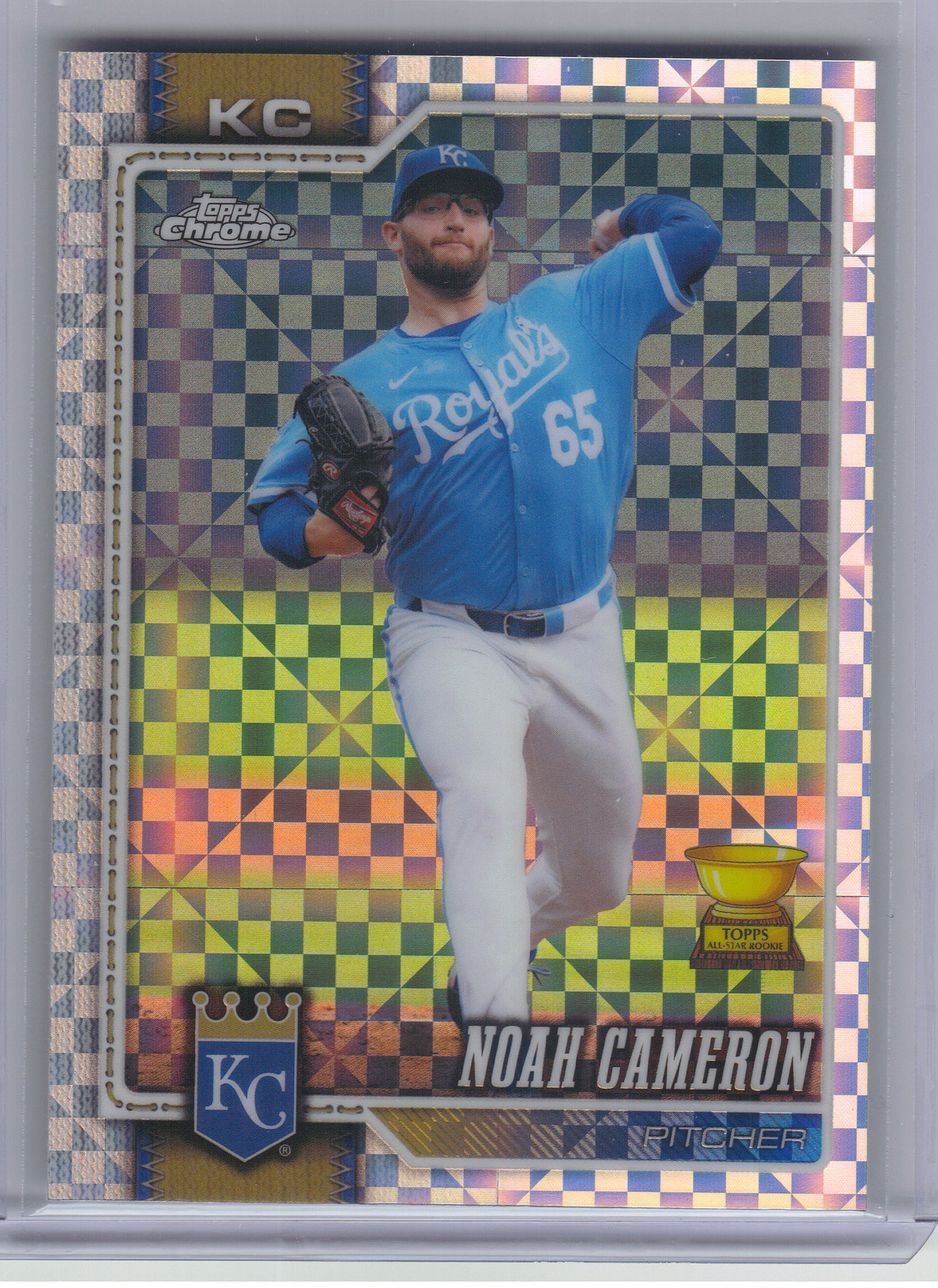 2026 Topps Chrome #118 Noah Cameron X-Fractors Kansas City Royals
