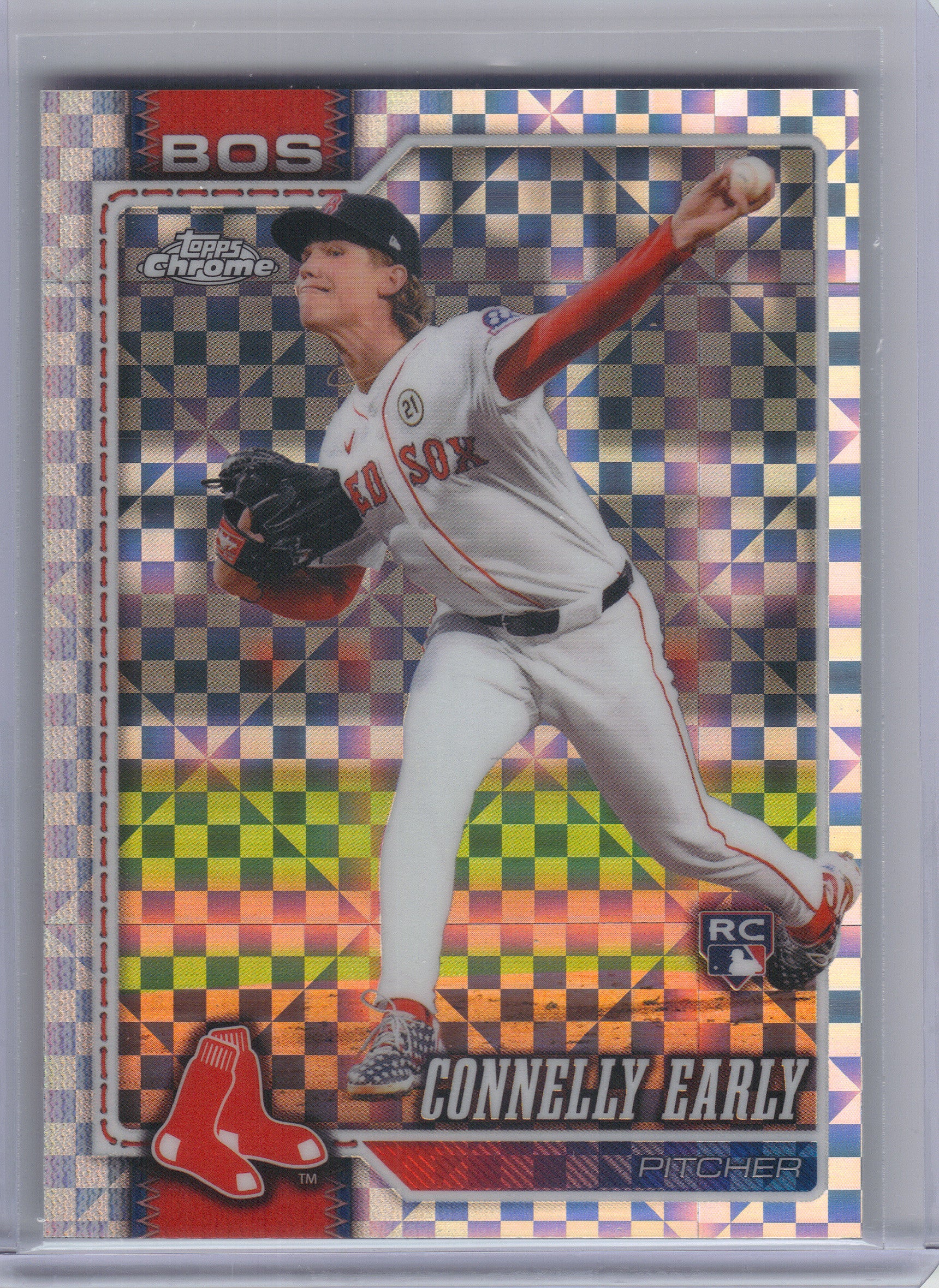 2026 Topps Chrome #129 Connelly Early X-Fractors Boston Red Sox RC