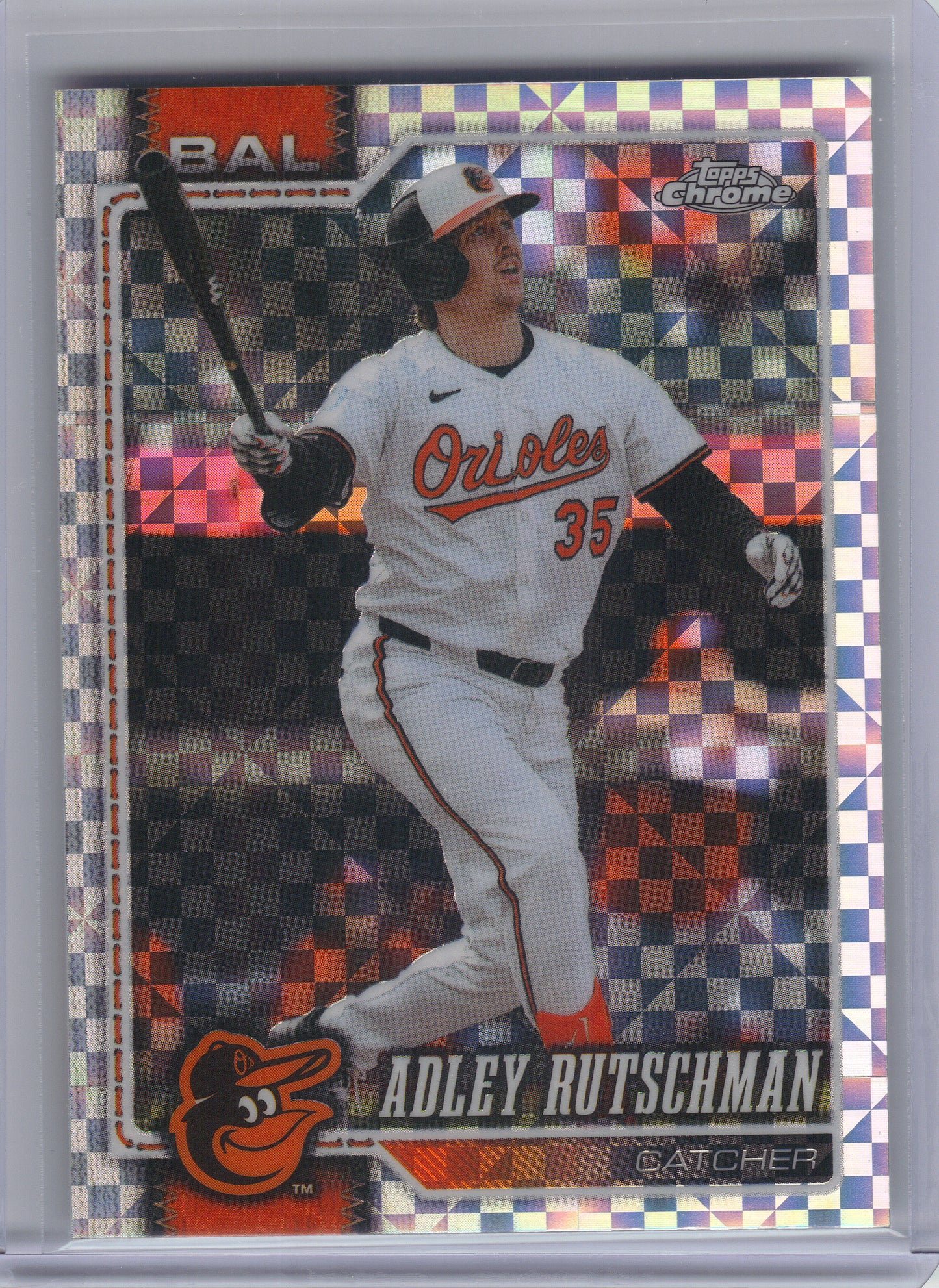 2026 Topps Chrome #298 Adley Rutschman X-Fractors Baltimore Orioles