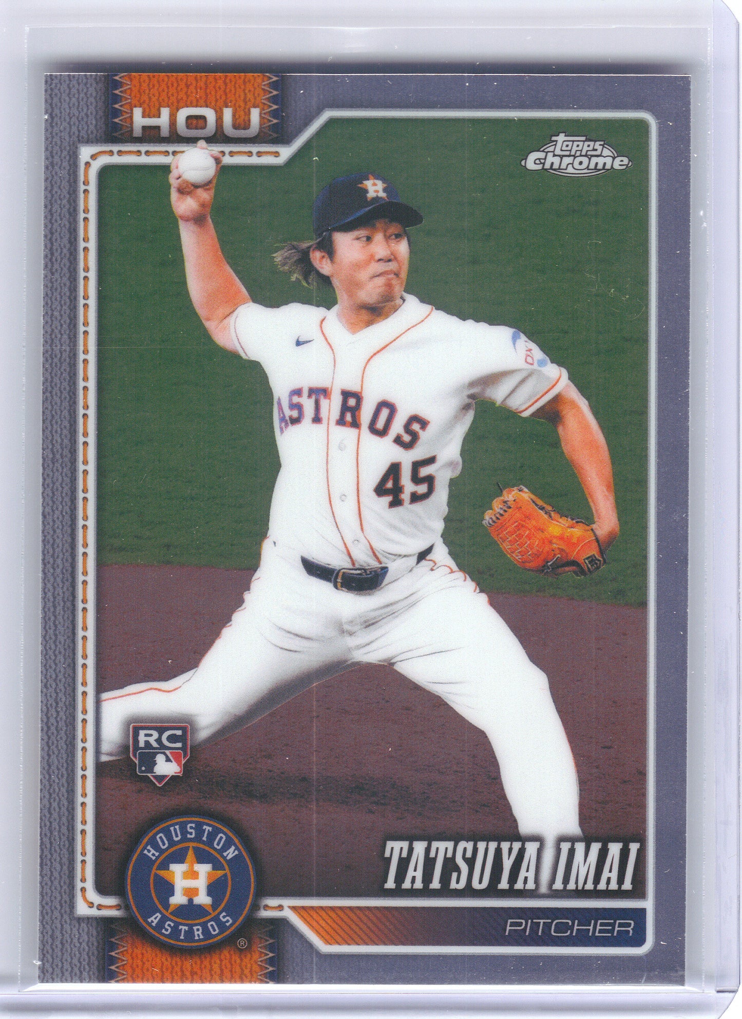 2026 Topps Chrome #242 Tatsuya Imai Houston Astros RC