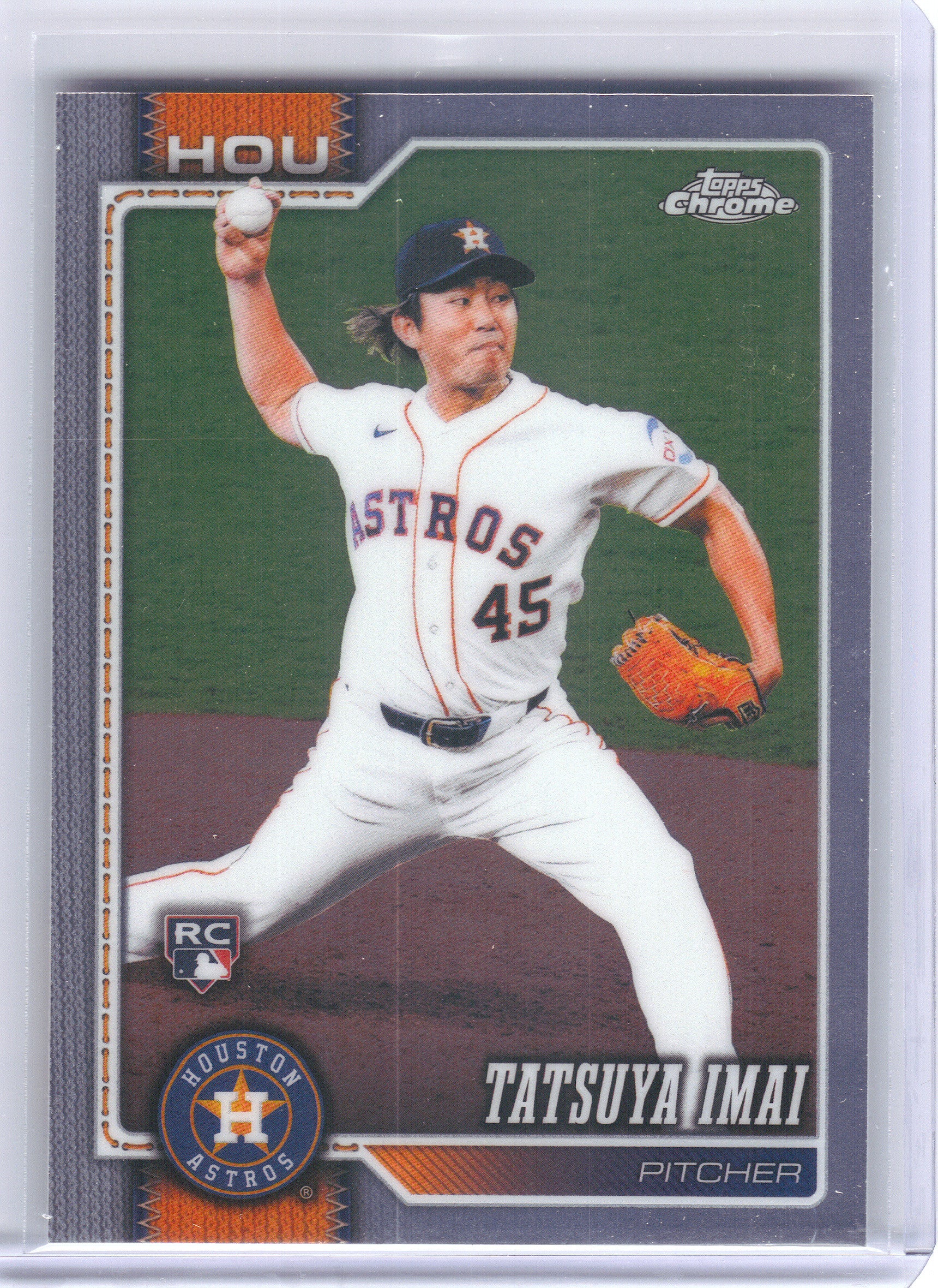 2026 Topps Chrome #242 Tatsuya Imai Houston Astros RC