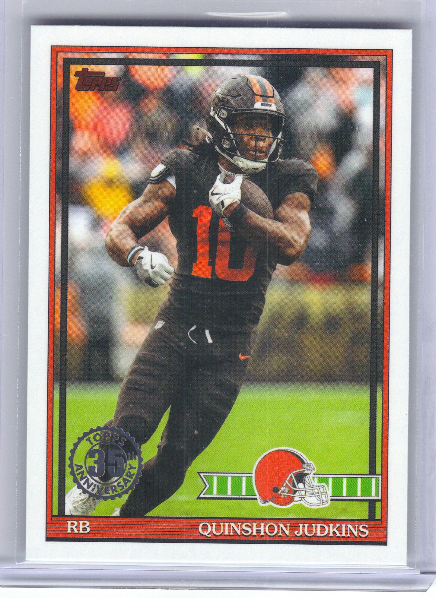 2026 Topps Flagship #91TF-25 Quinshon Judkins 1991 Topps Flagship Football Cleveland Browns