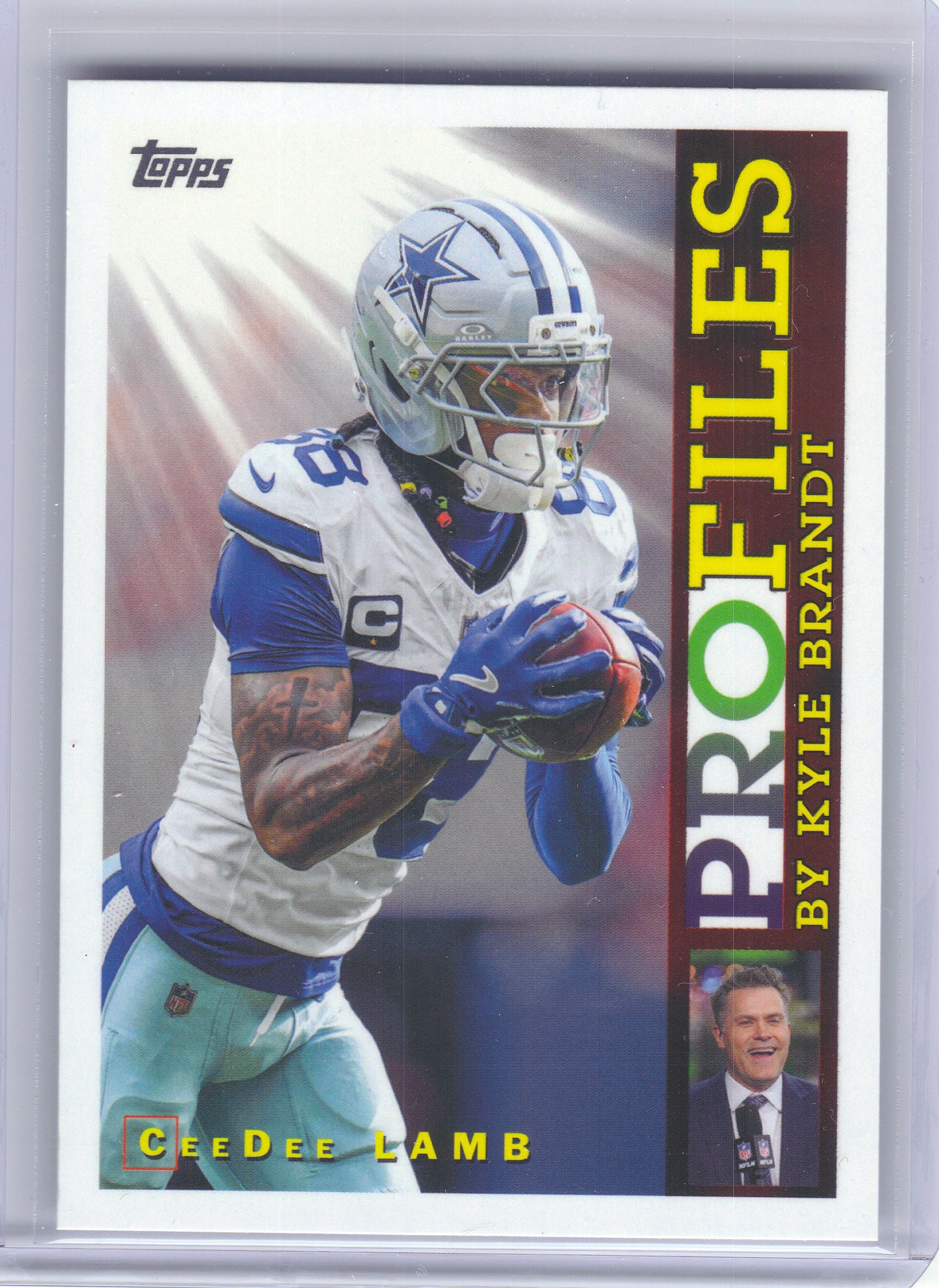 2026 Topps Flagship #TP-7 CeeDee Lamb Topps Flagship Profiles x Dallas Cowboys