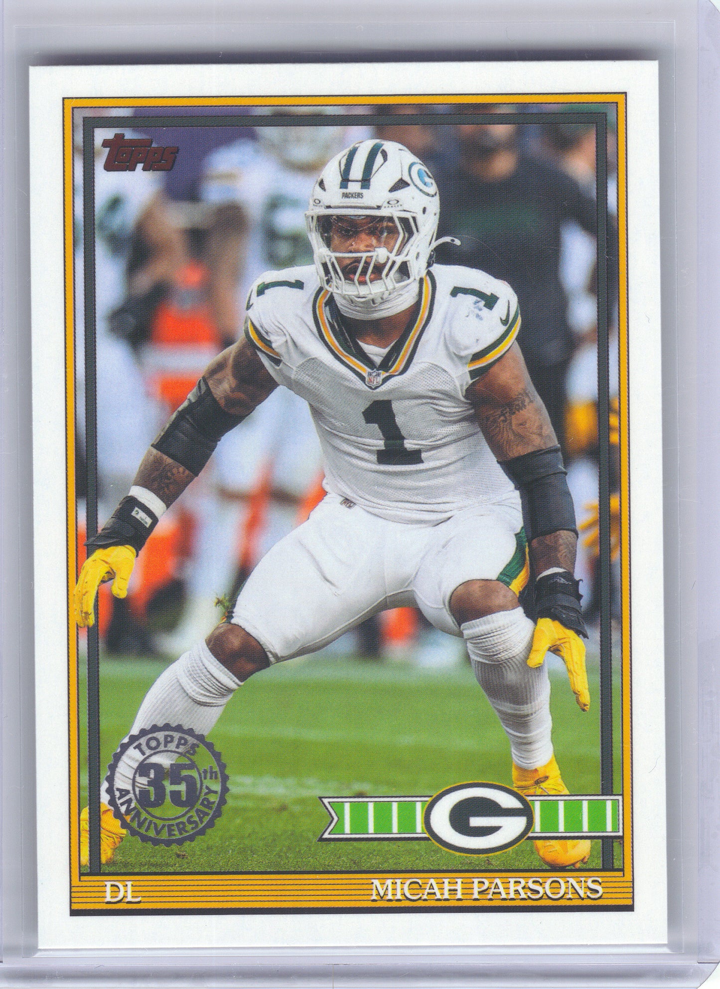 2026 Topps Flagship #91TF-40 Micah Parsons 1991 Topps Flagship Football Green Bay Packers