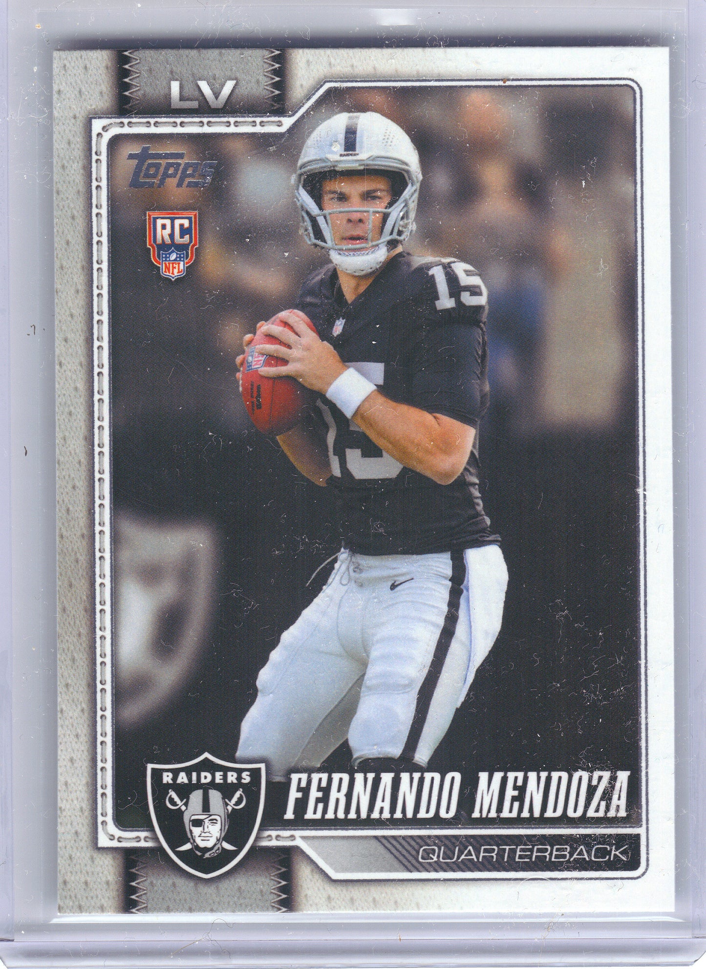 2026 Topps Flagship #301 Fernando Mendoza Las Vegas Raiders