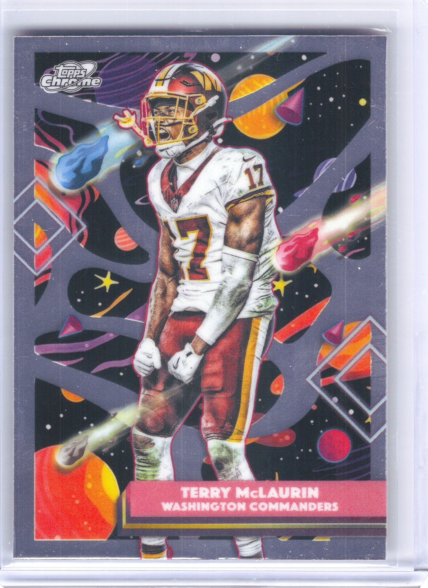 2025 Topps Chrome Cosmic #99 Terry McLaurin Washington Commanders