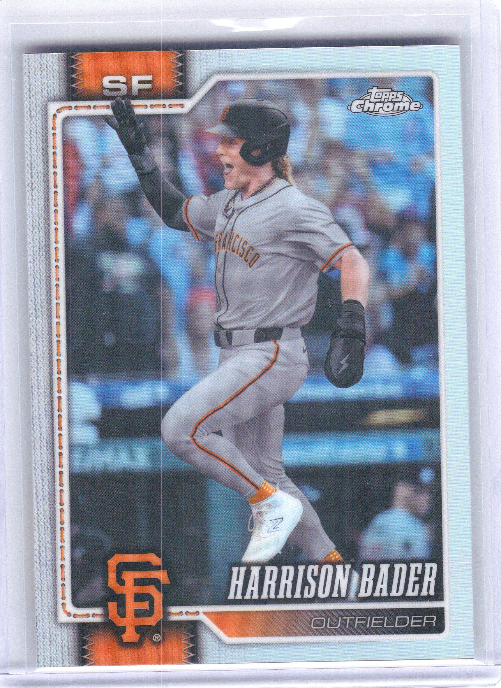 2026 Topps Chrome #219 Harrison Bader Refractors San Francisco Giants