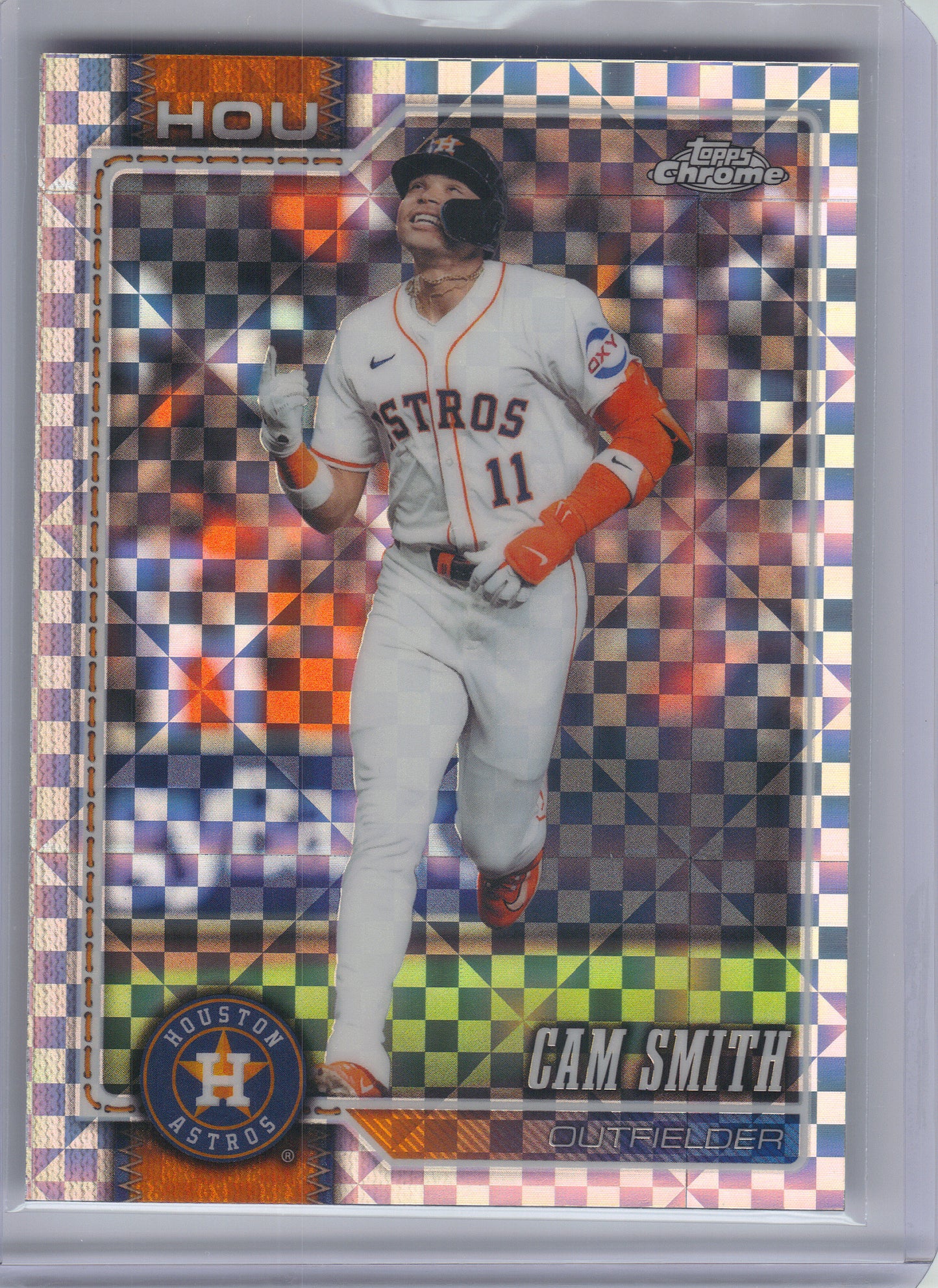 2026 Topps Chrome #108 Cam Smith X-Fractors Houston Astros