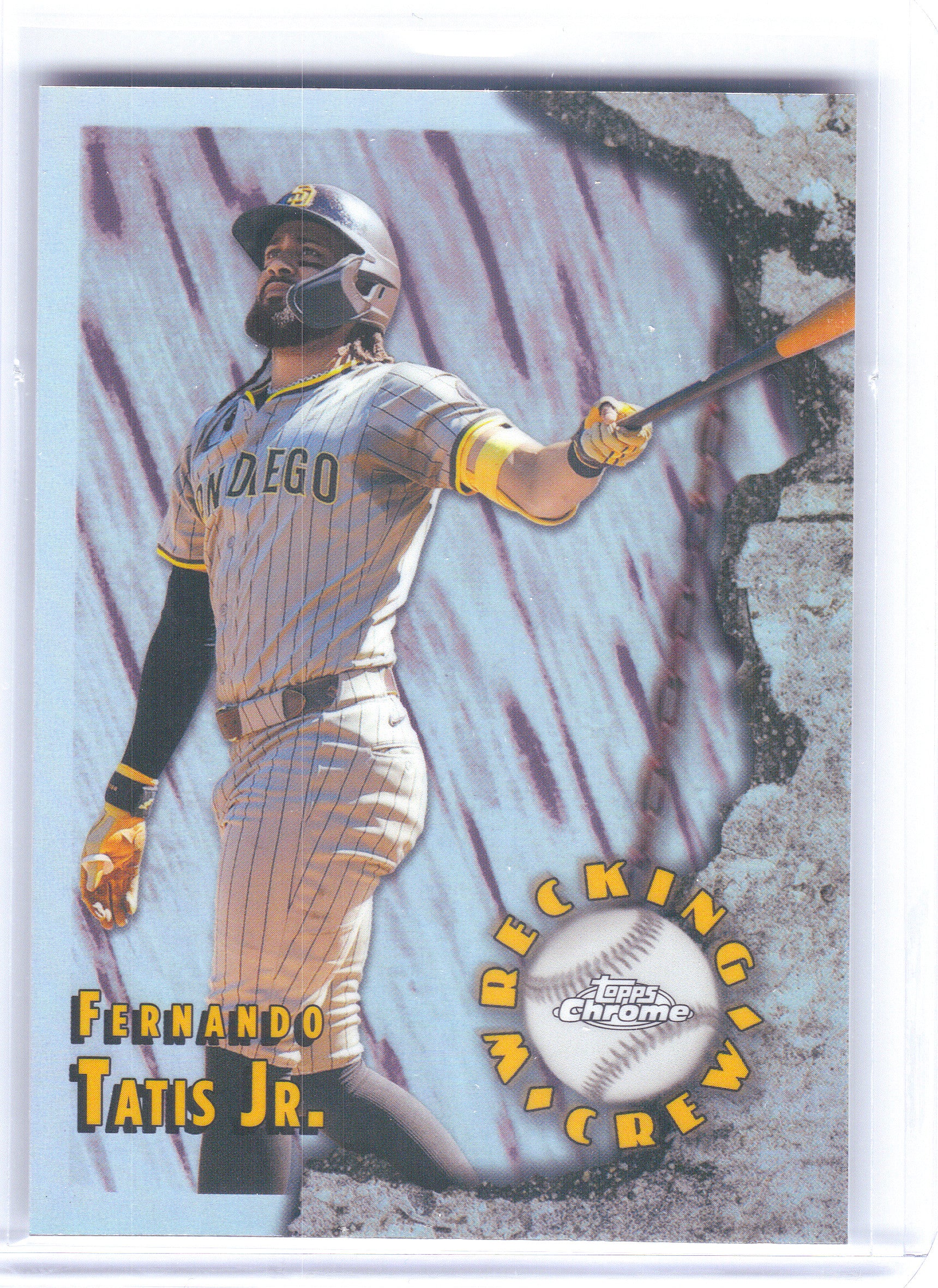 2026 Topps Chrome #WC-10 Fernando Tatis Jr. Wrecking Crew San Diego Padres