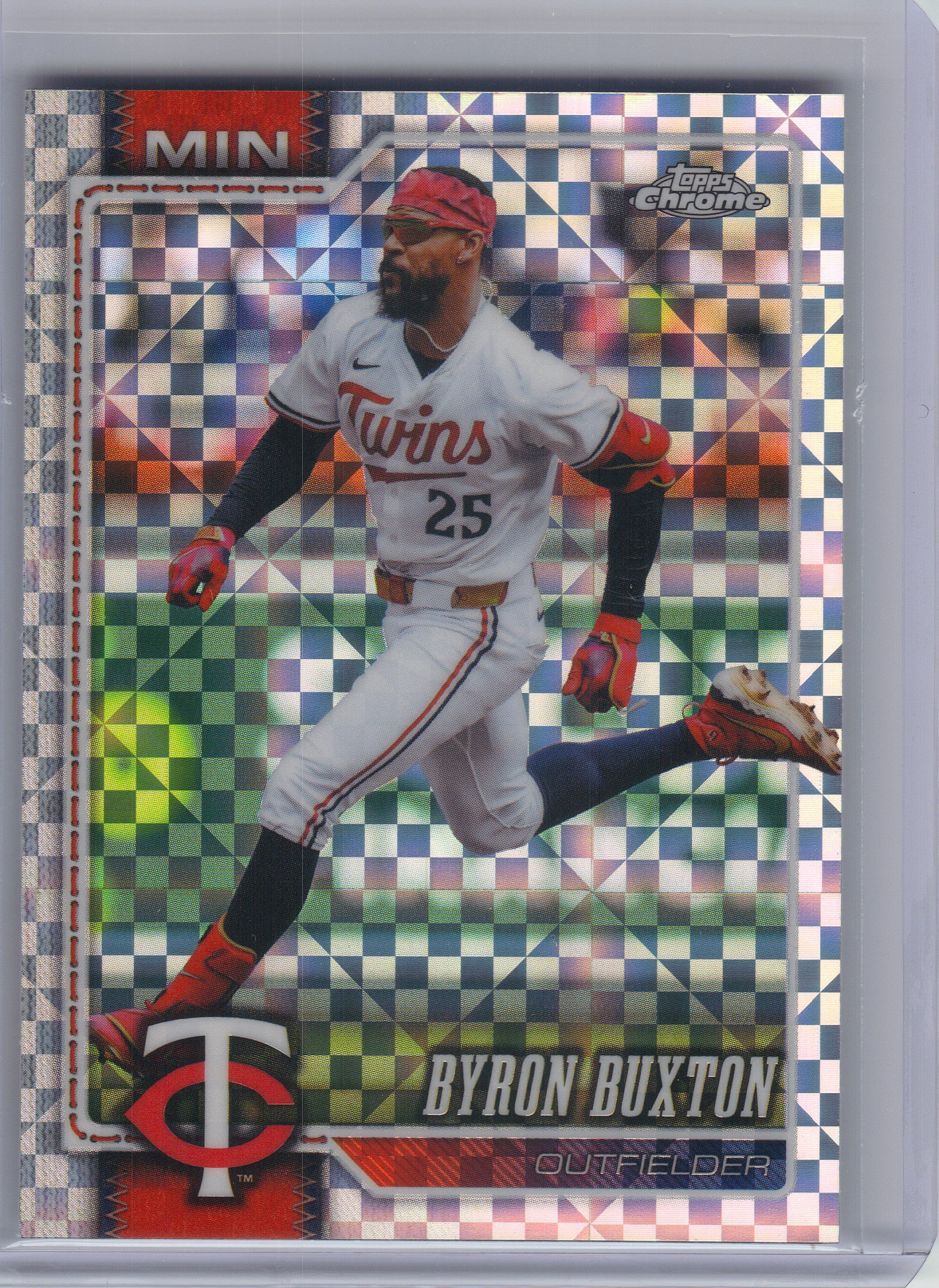 2026 Topps Chrome #173 Byron Buxton X-Fractors Minnesota Twins