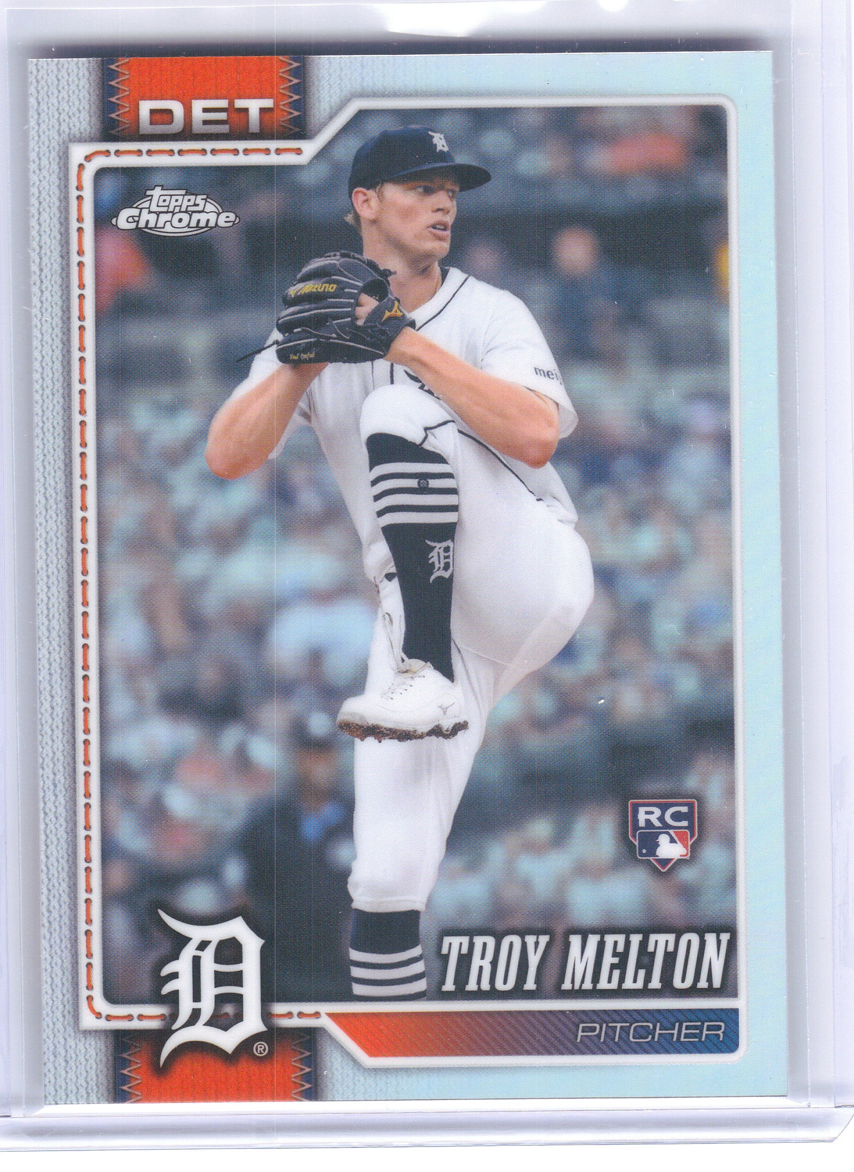 2026 Topps Chrome #202 Troy Melton Refractors Detroit Tigers RC