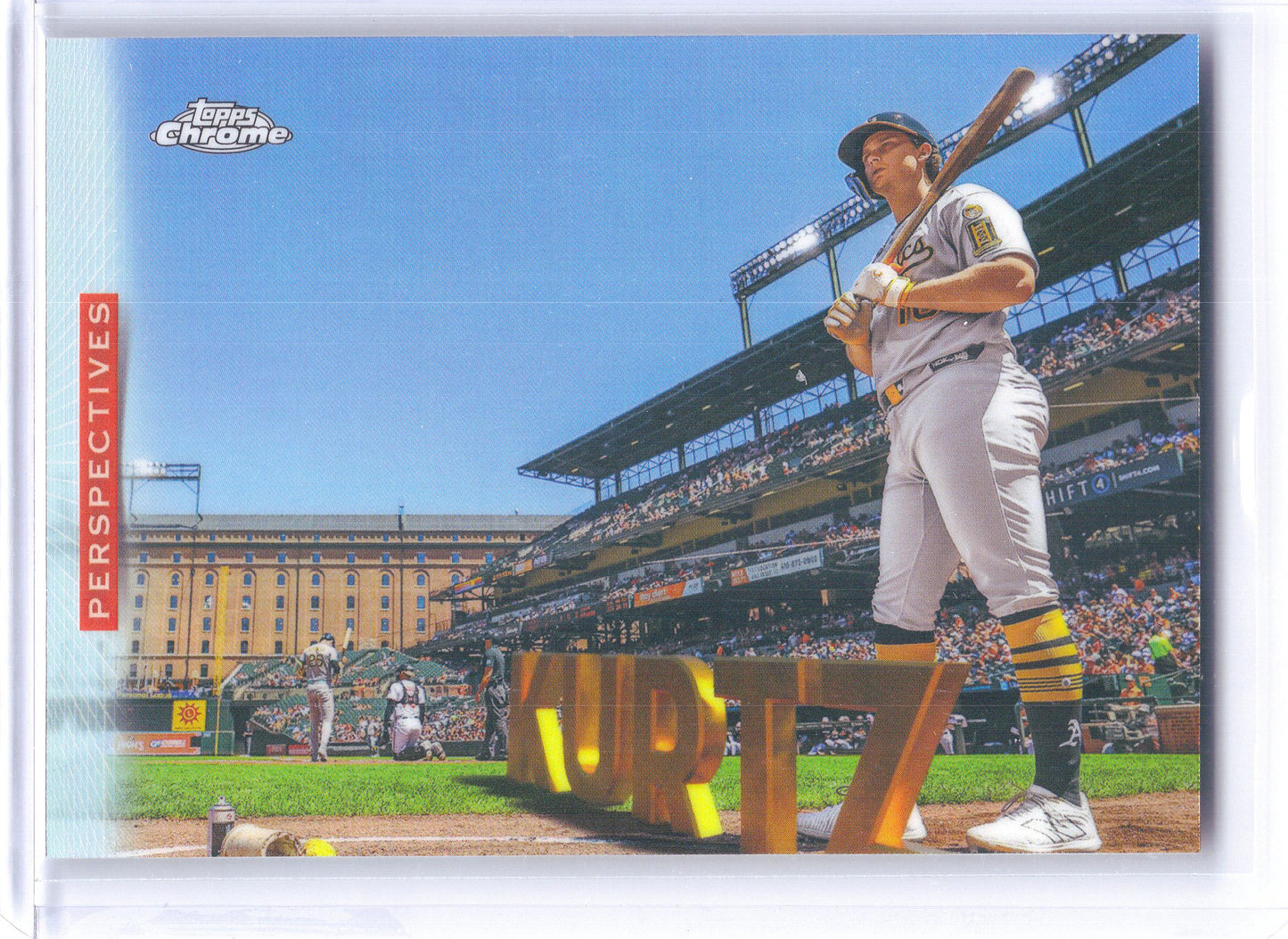 2026 Topps Chrome #P-3 Nick Kurtz Perspectives Athletics