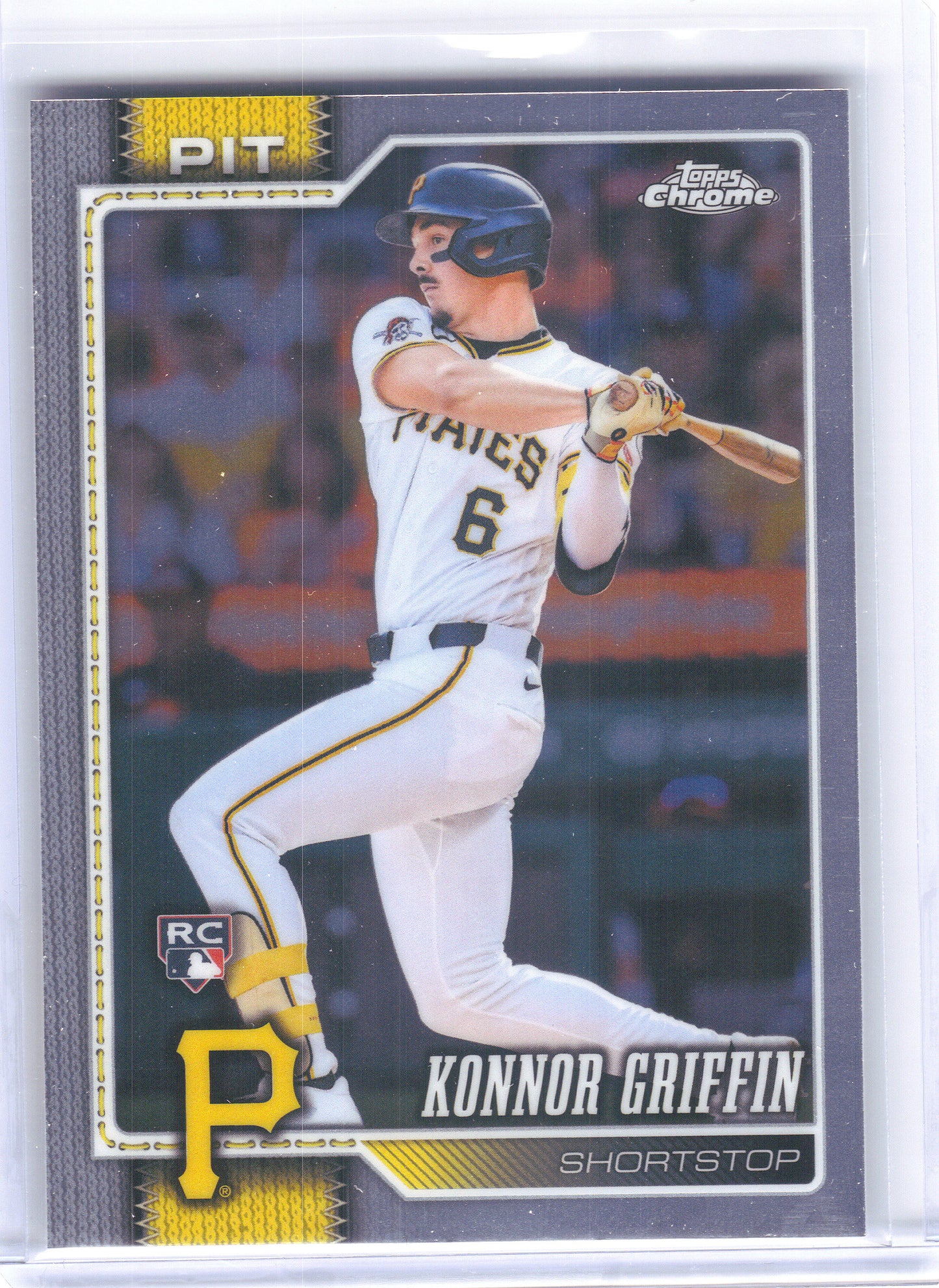 2026 Topps Chrome #74 Konnor Griffin Pittsburgh Pirates RC