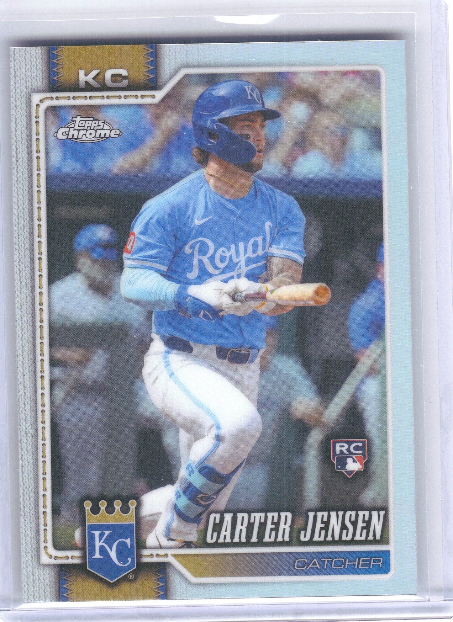 2026 Topps Chrome #39 Carter Jensen Refractors Kansas City Royals RC