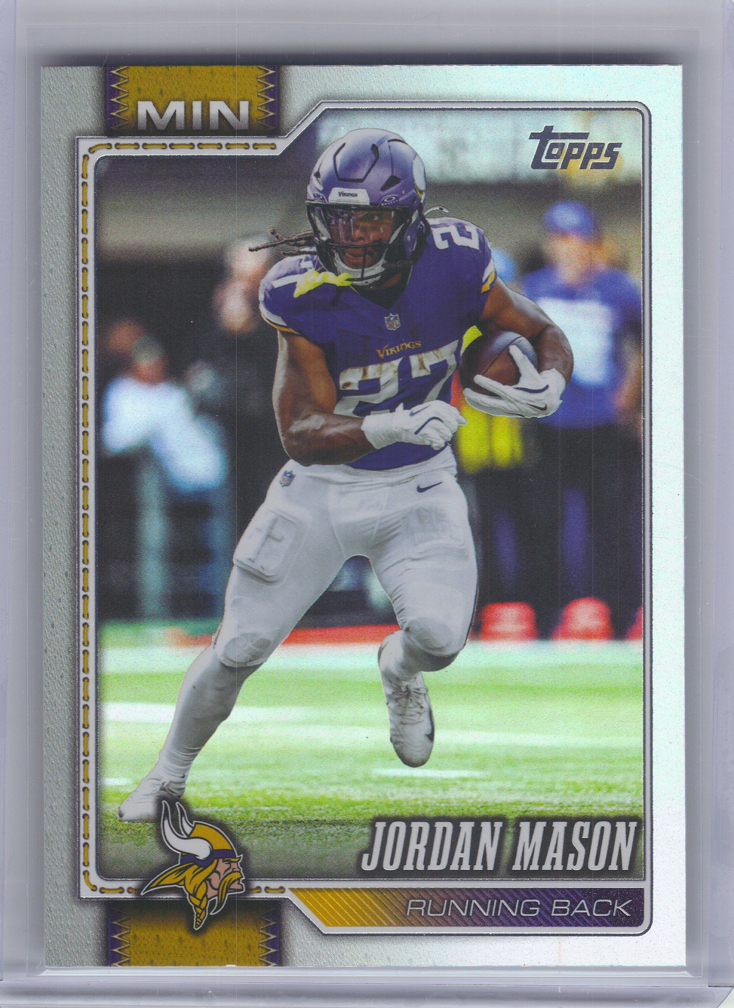 2026 Topps Flagship #130 Jordan Mason Minnesota Vikings