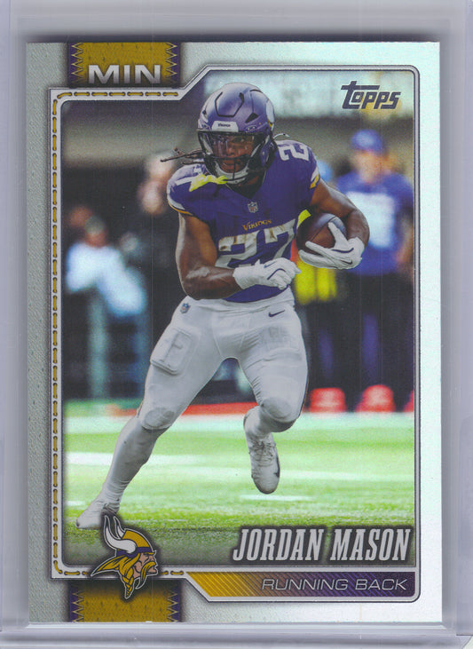 2026 Topps Flagship #130 Jordan Mason Minnesota Vikings