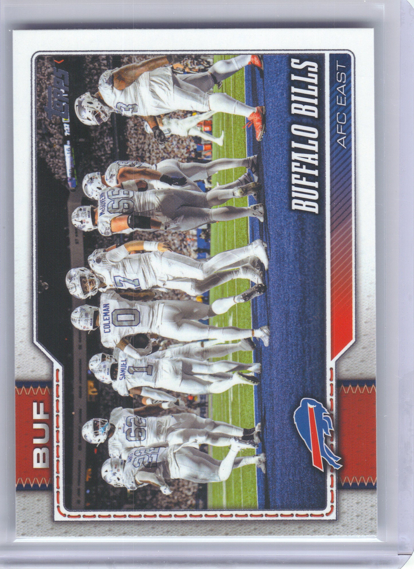 2026 Topps Flagship #279 Buffalo Bills Buffalo Bills