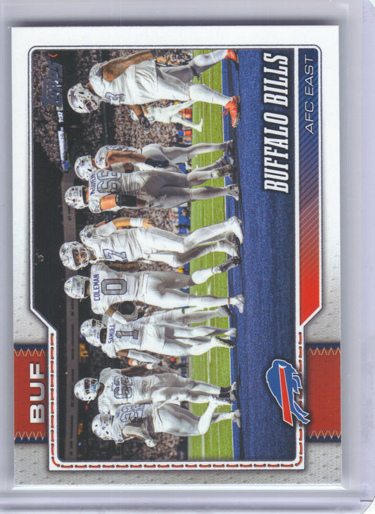 2026 Topps Flagship #279 Buffalo Bills Buffalo Bills