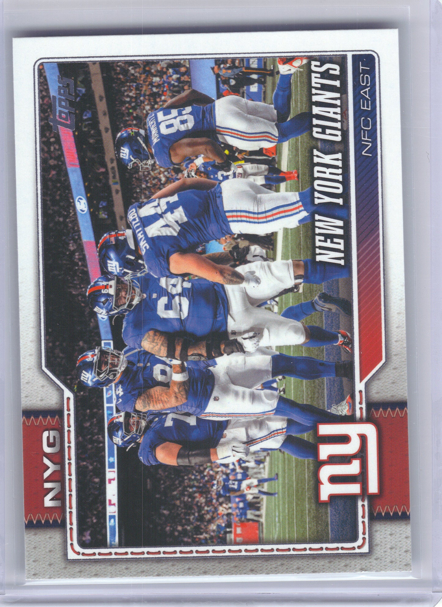 2026 Topps Flagship #275 New York Giants New York Giants