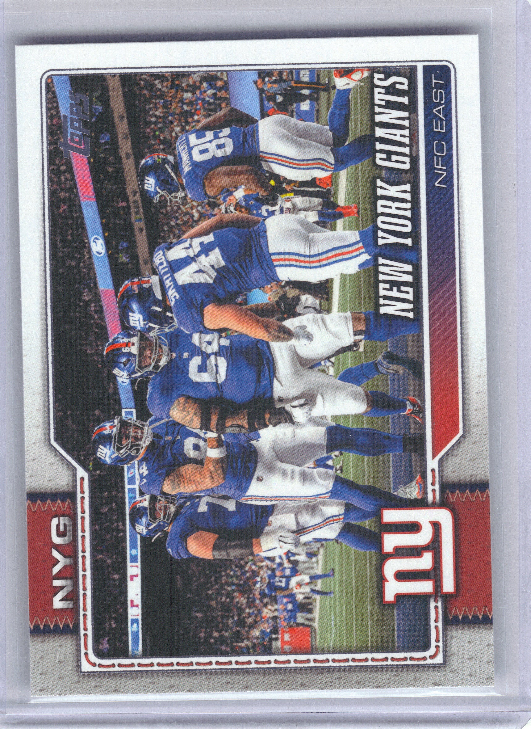2026 Topps Flagship #275 New York Giants New York Giants