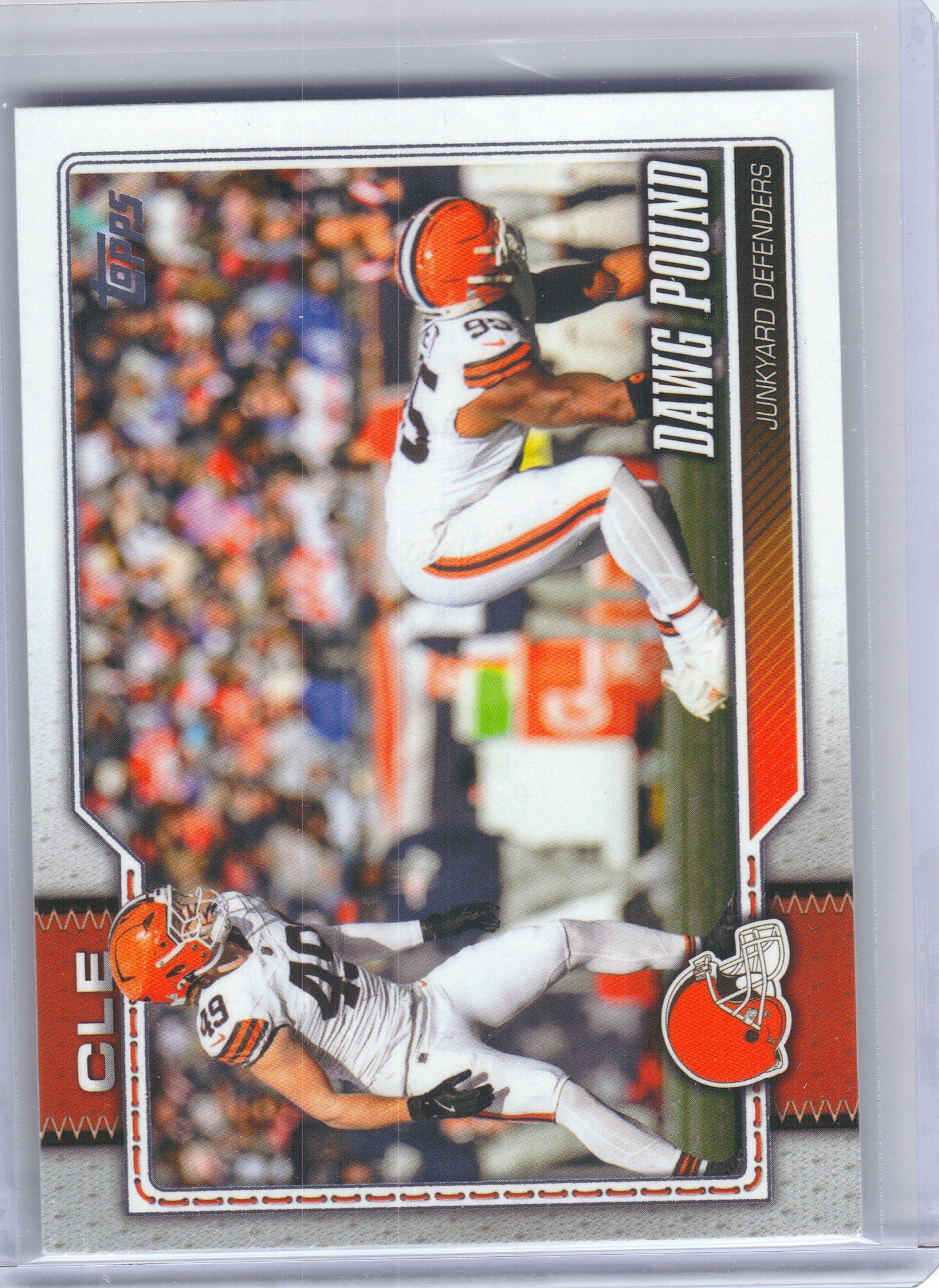 2026 Topps Flagship #295 Dawg Pound Cleveland Browns