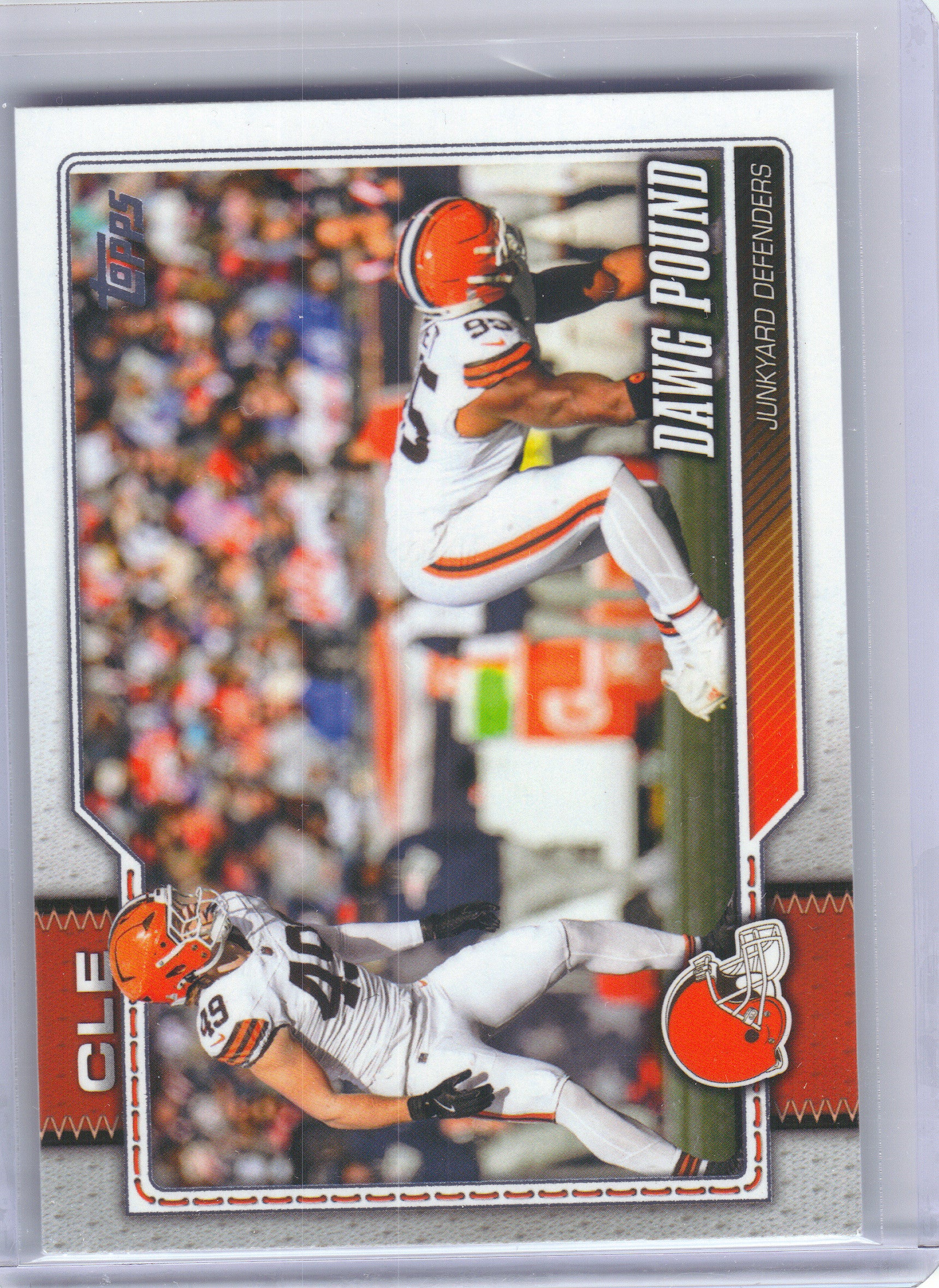2026 Topps Flagship #295 Dawg Pound Cleveland Browns