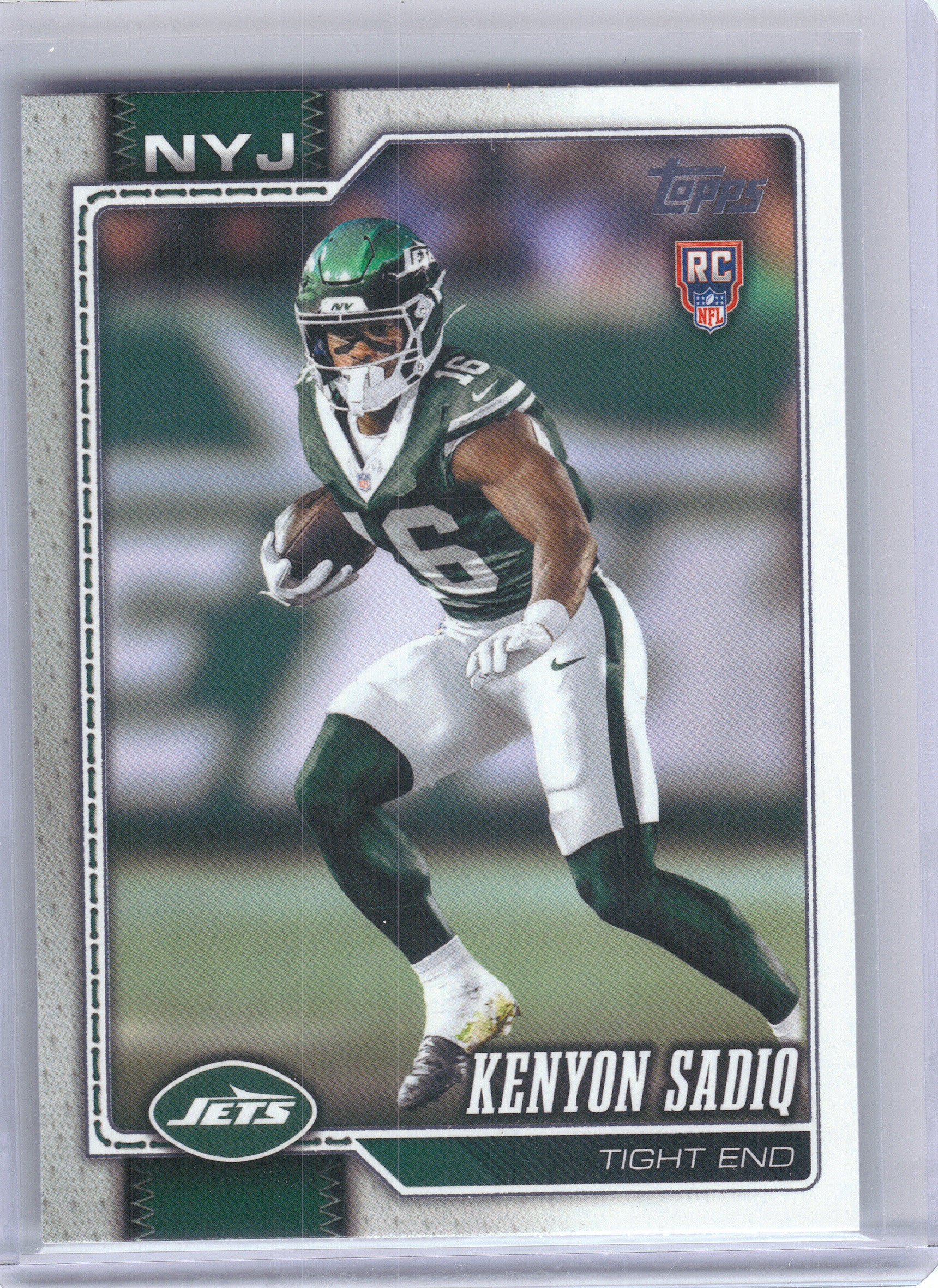 2026 Topps Flagship #338 Kenyon Sadiq New York Jets RC