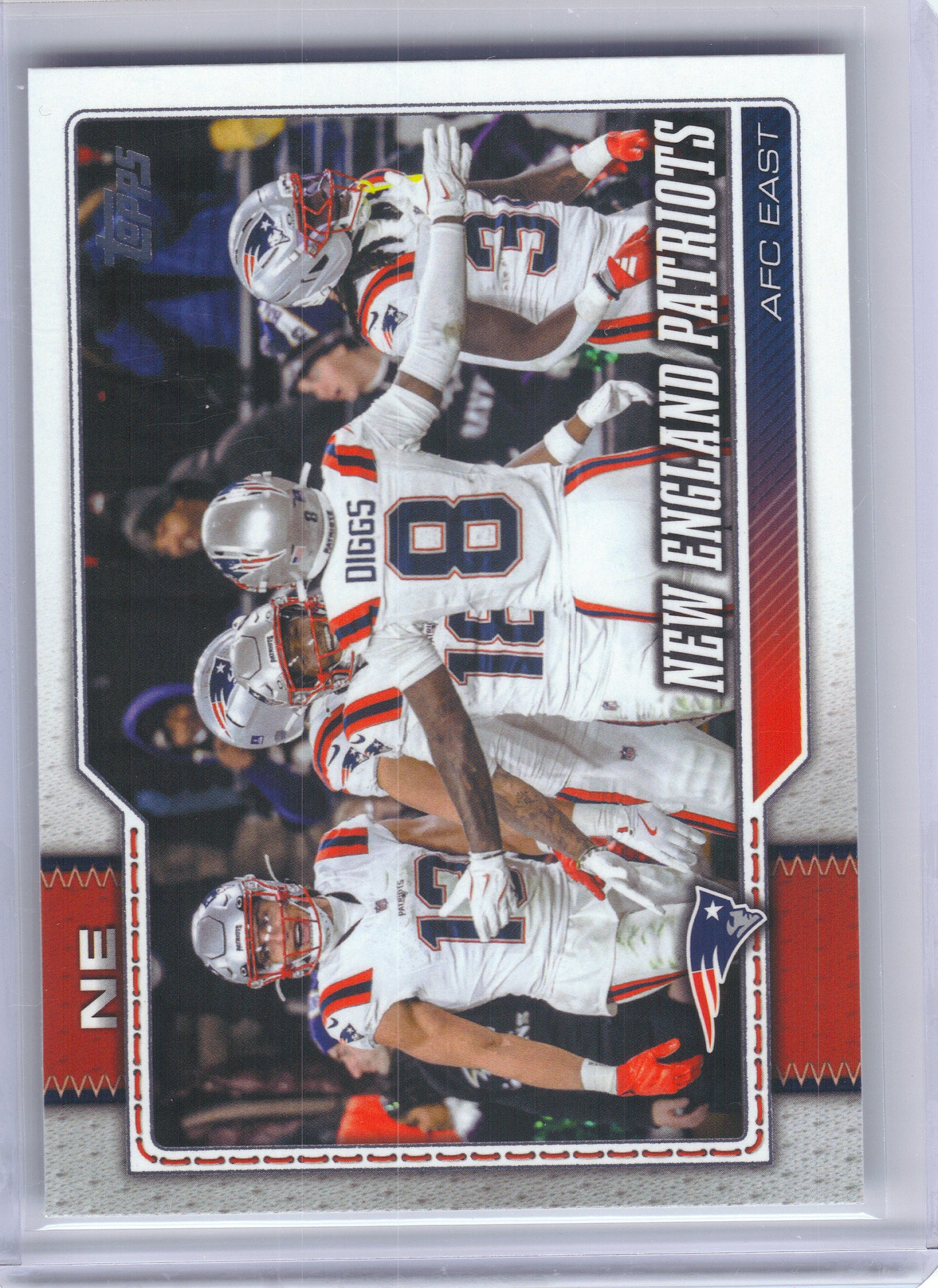 2026 Topps Flagship #278 New England Patriots New England Patriots