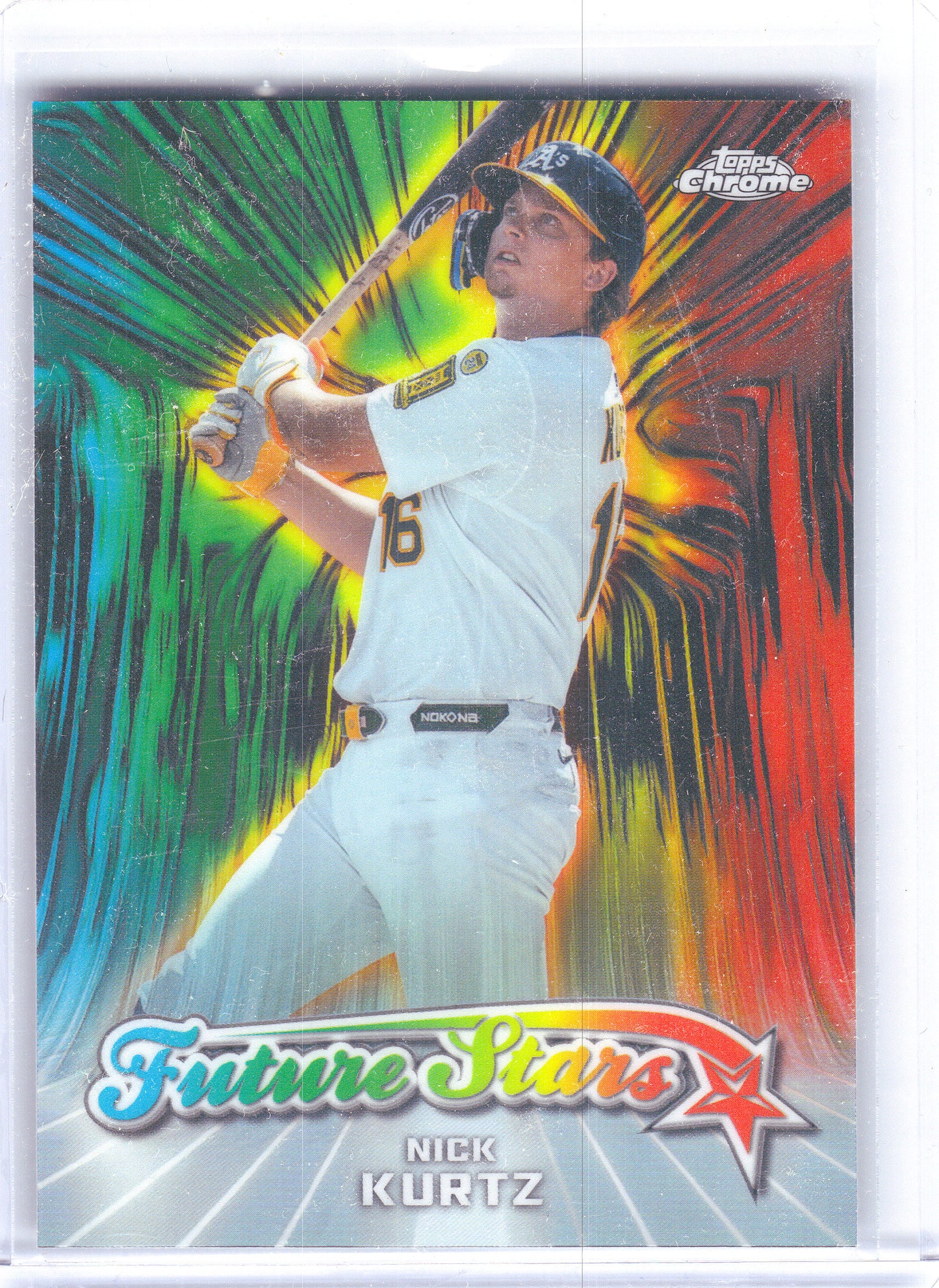 2026 Topps Chrome #FS-5 Nick Kurtz Future Stars Athletics