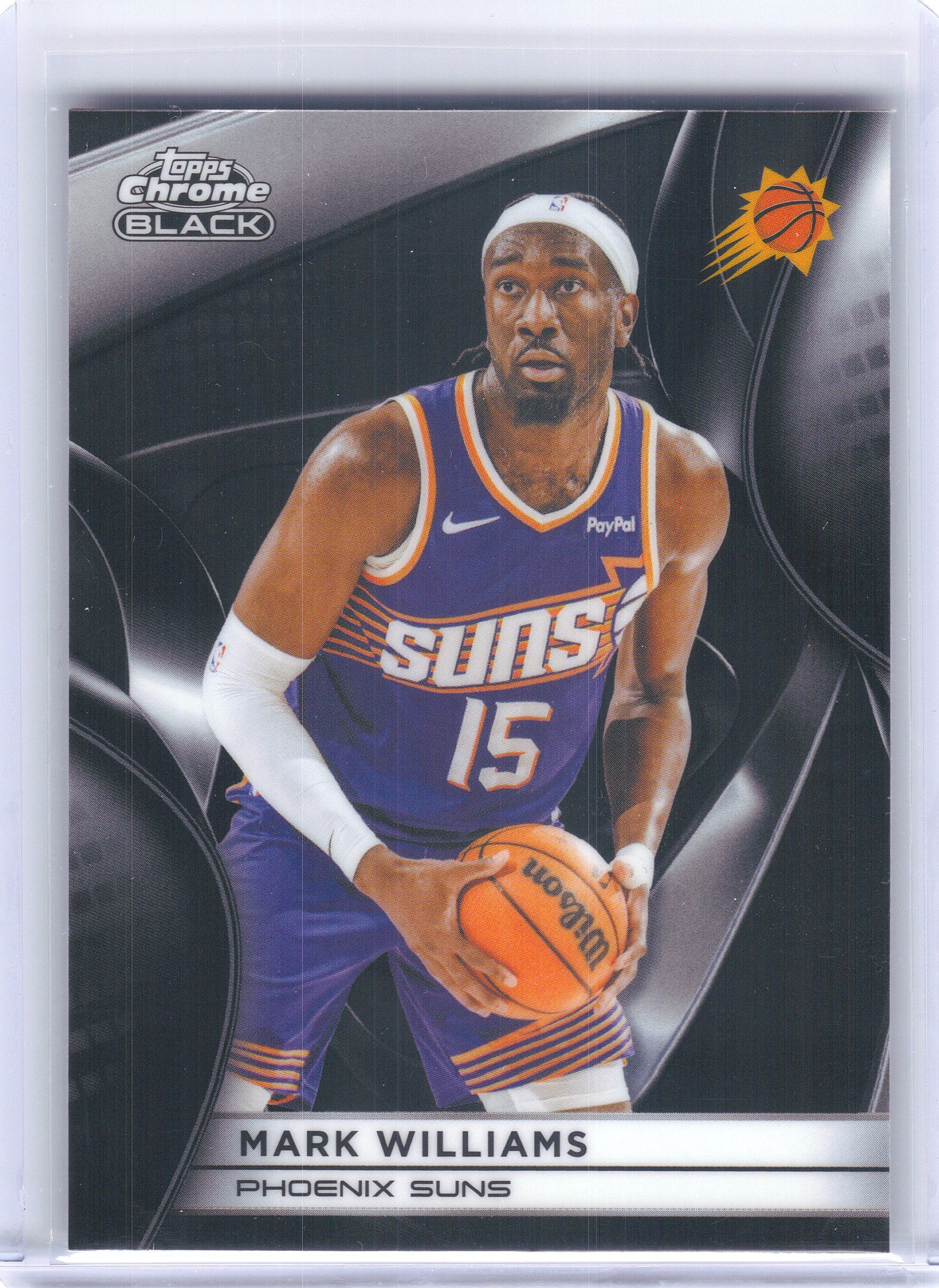 2025-26 Topps Chrome Black #79 Mark Williams Phoenix Suns