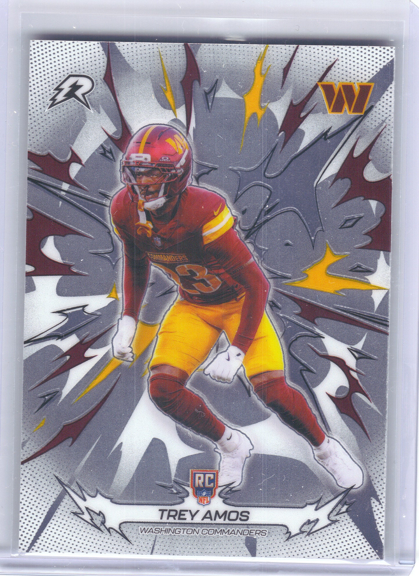 2025 Topps Resurgence #199 Trey Amos Washington Commanders RC