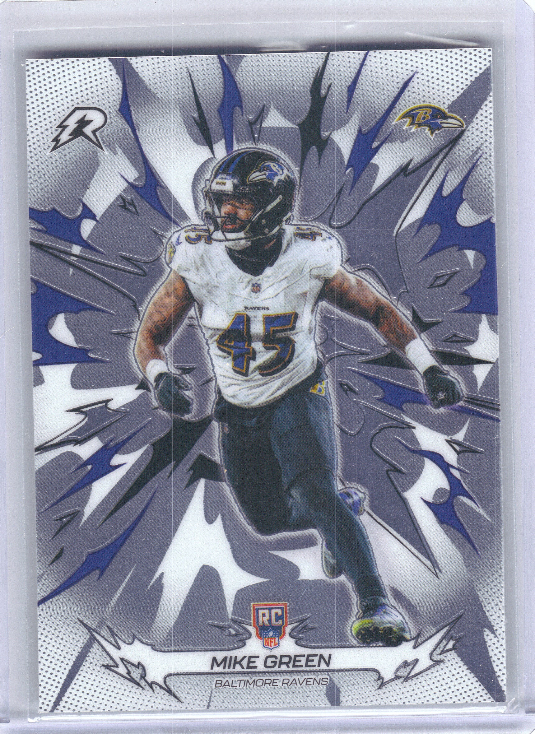 2025 Topps Resurgence #108 Mike Green Baltimore Ravens RC