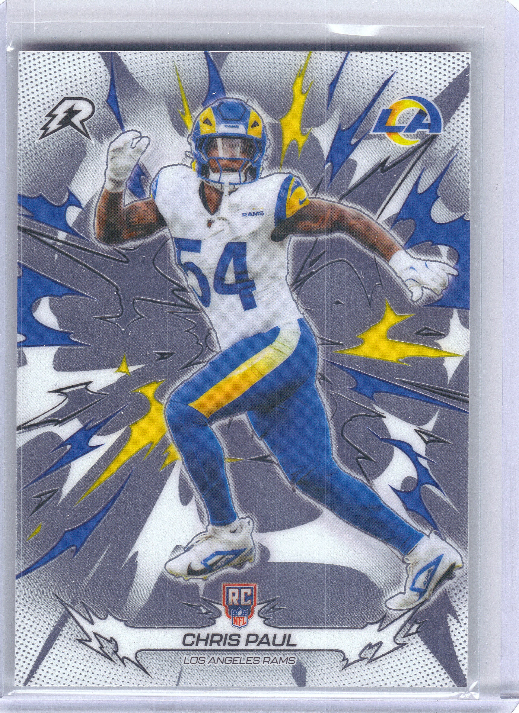 2025 Topps Resurgence #153 Chris Paul Jr. Los Angeles Rams RC