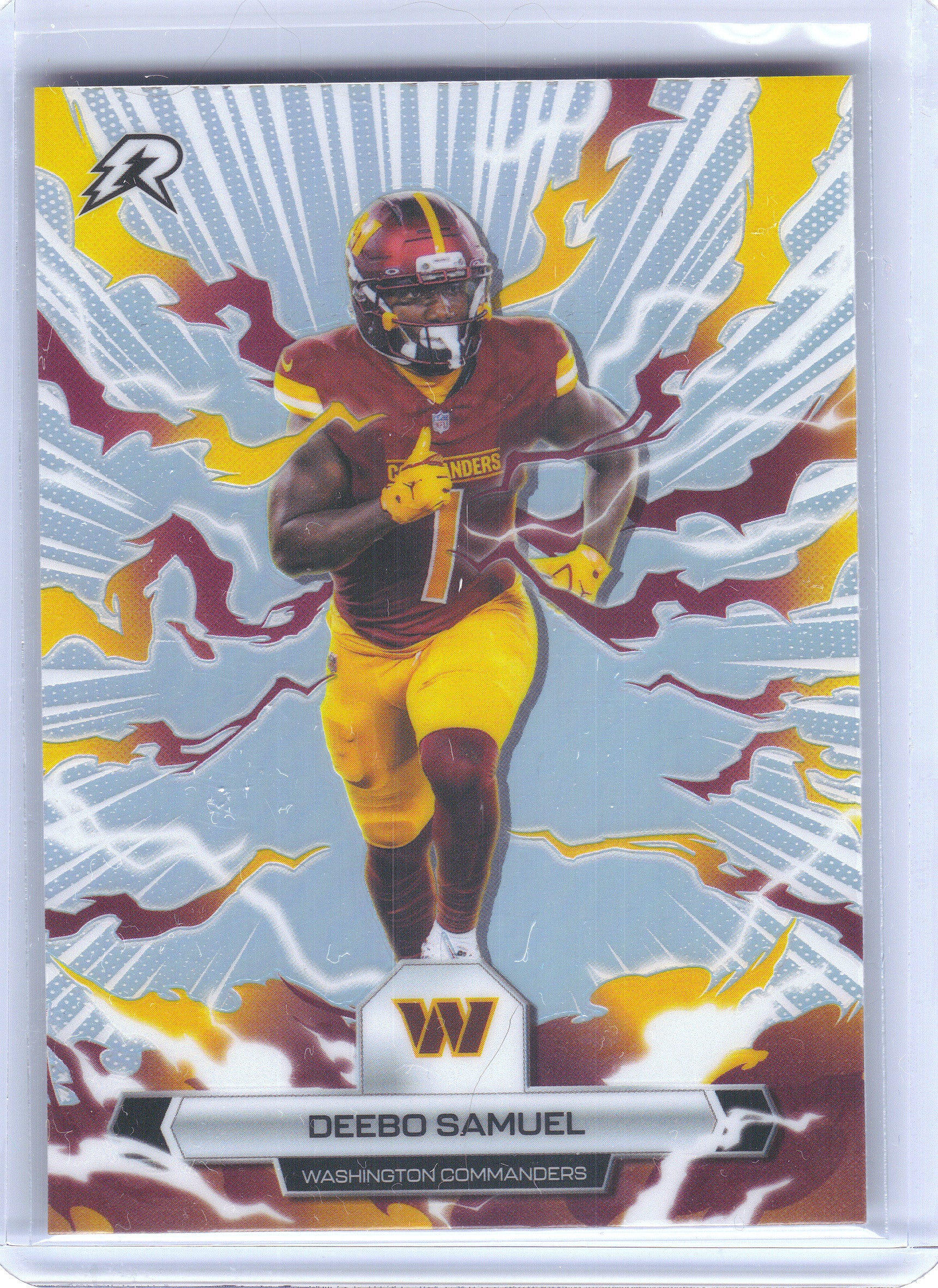 2025 Topps Resurgence #99 Deebo Samuel Refractor Washington Commanders