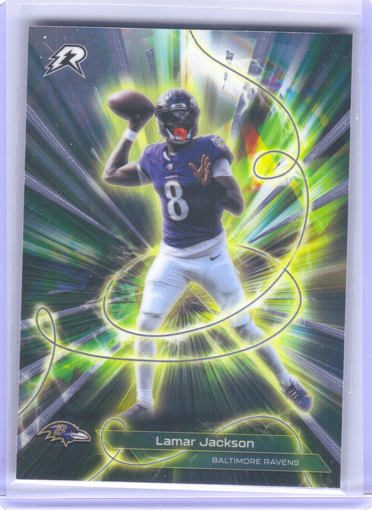 2025 Topps Resurgence #C-6 Lamar Jackson Conductors Baltimore Ravens