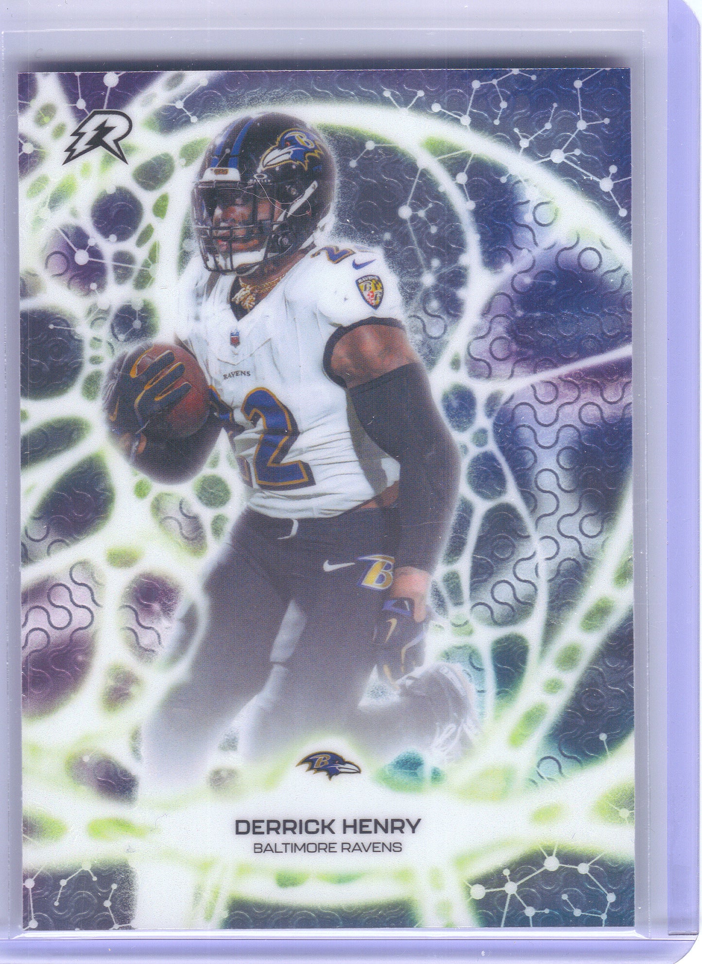 2025 Topps Resurgence #PT-22 Derrick Henry Protonyx Baltimore Ravens