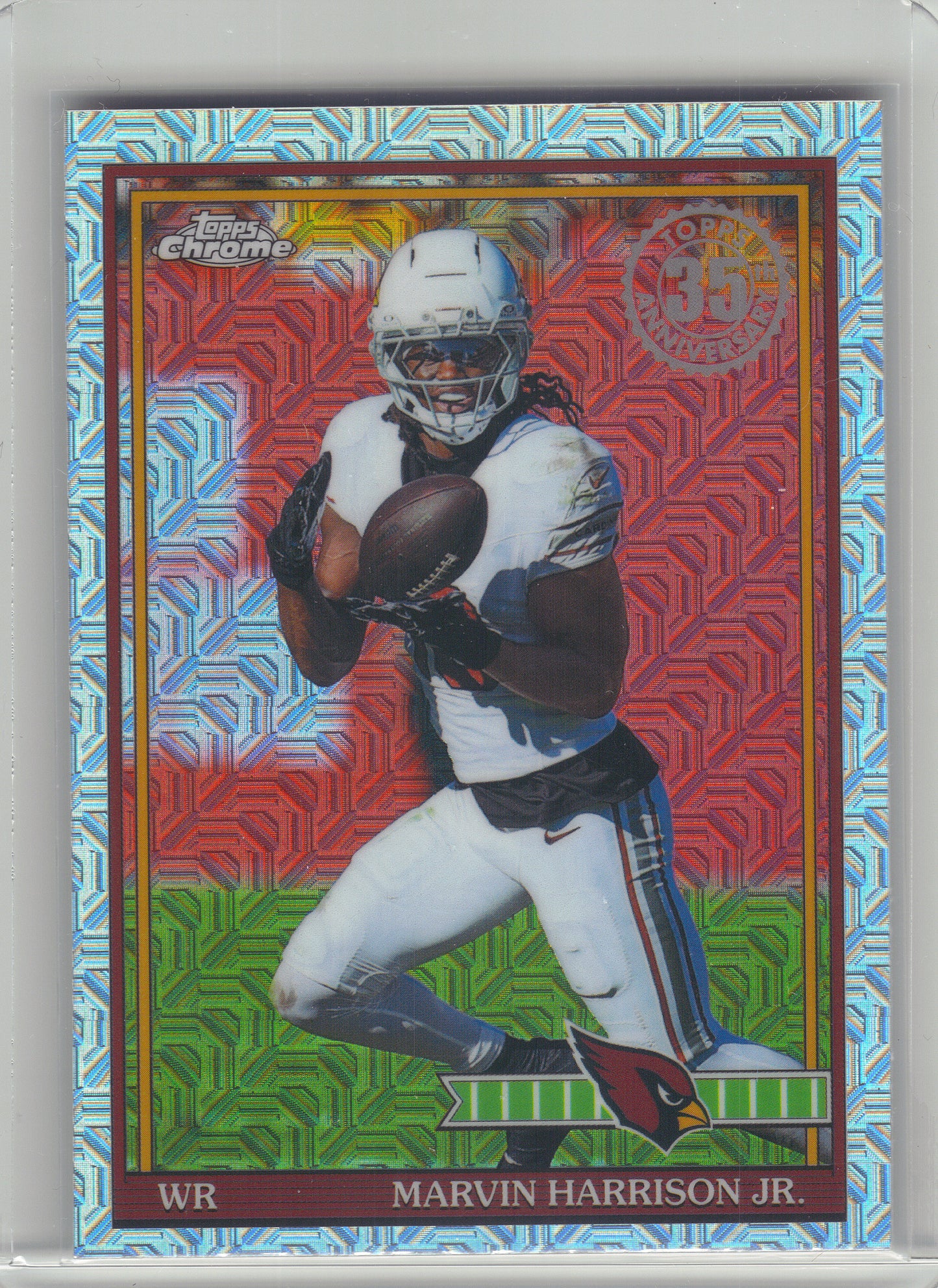 2026 Topps Flagship #91TC-1 Marvin Harrison Jr. 1991 Topps Football Chrome Arizona Cardinals