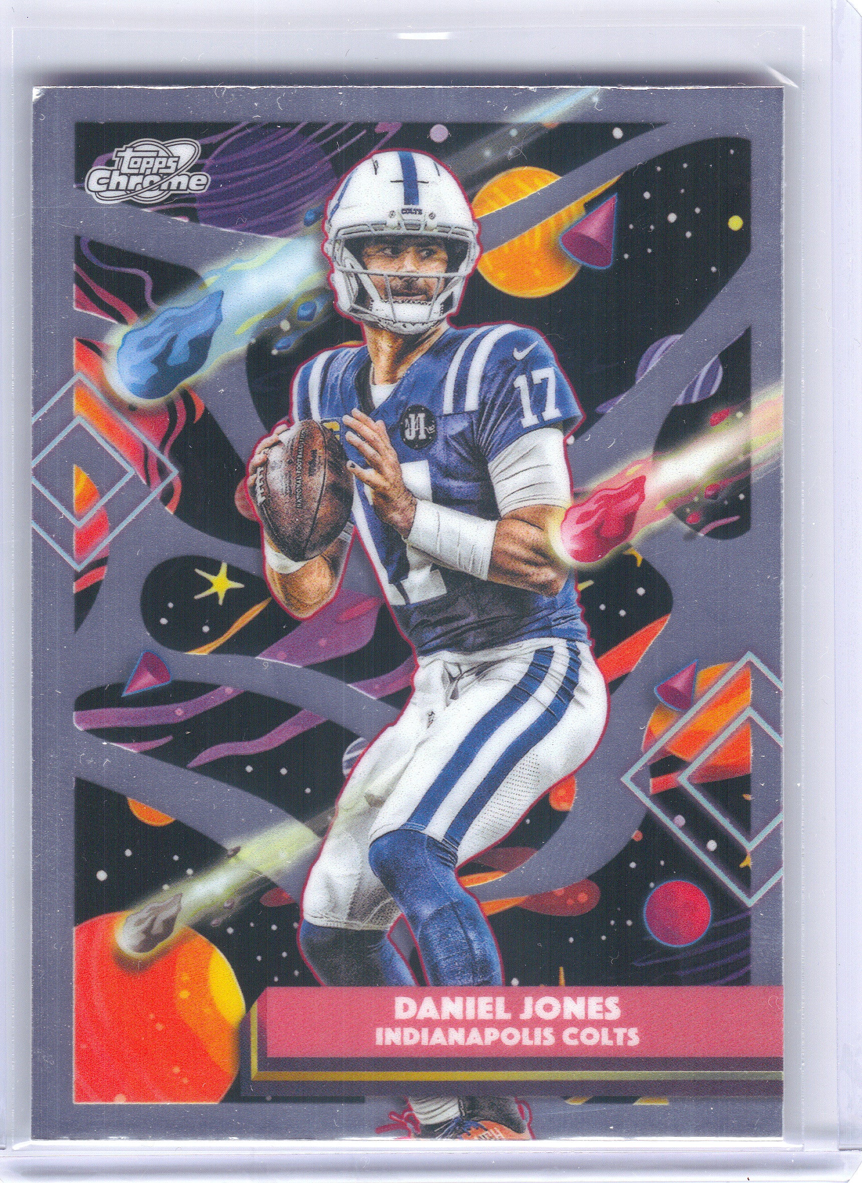 2025 Topps Chrome Cosmic #41 Daniel Jones Indianapolis Colts