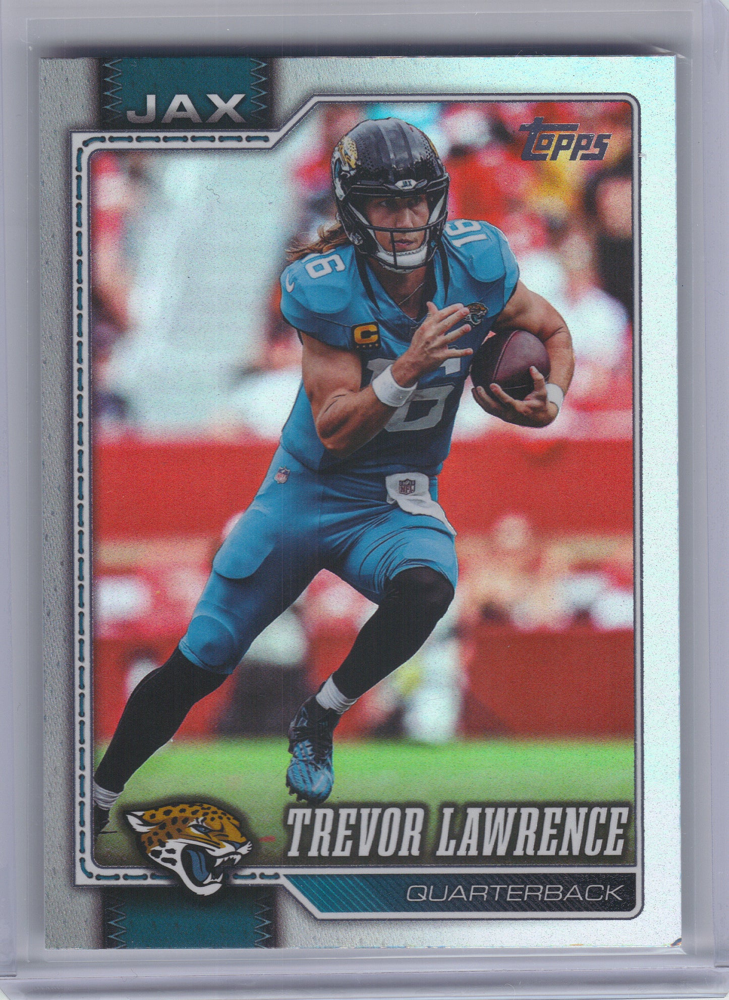 2026 Topps Flagship #94 Trevor Lawrence Holo Foil Jacksonville Jaguars
