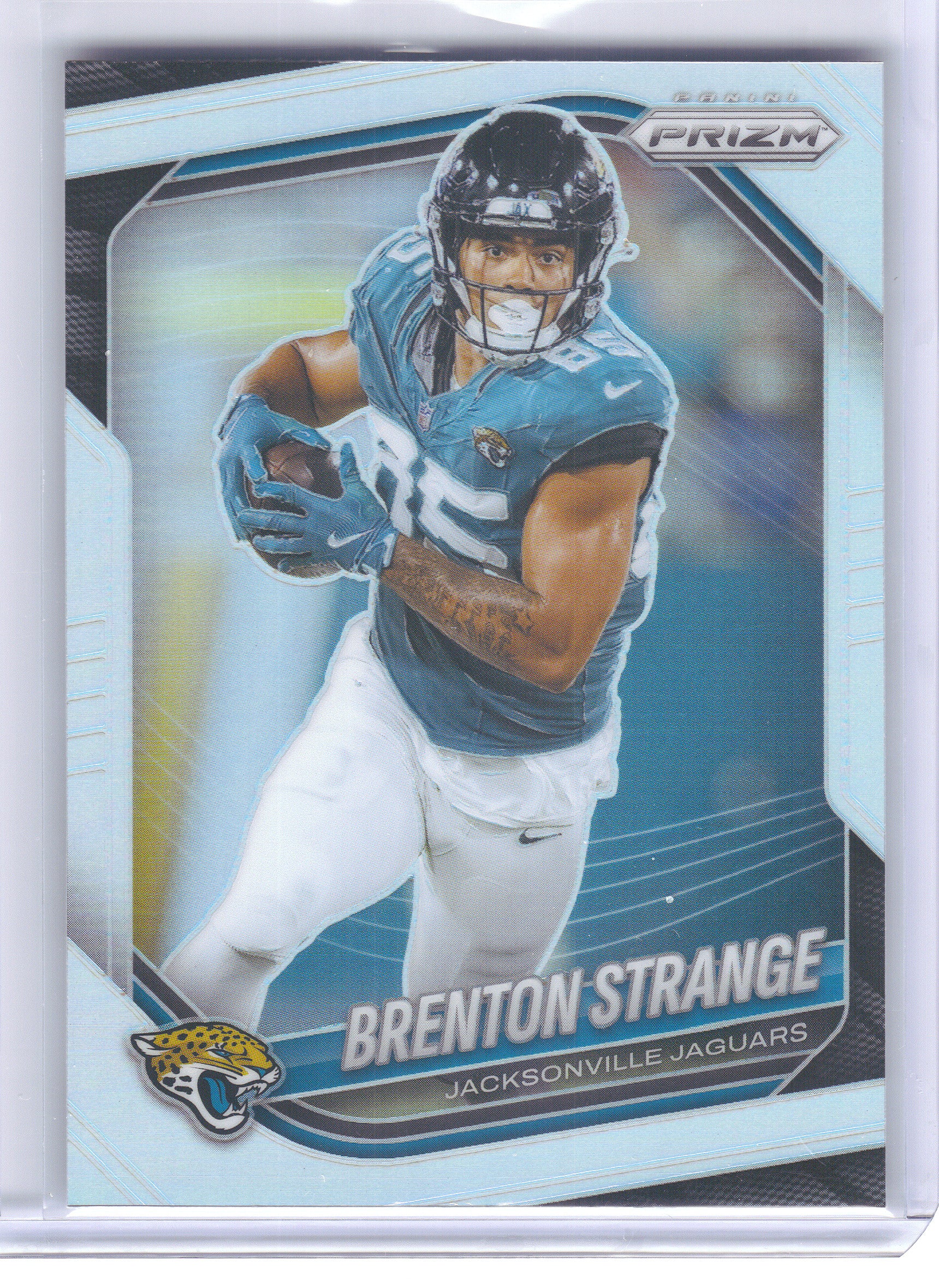 2025 Panini Prizm #136 Brenton Strange Silver Jacksonville Jaguars