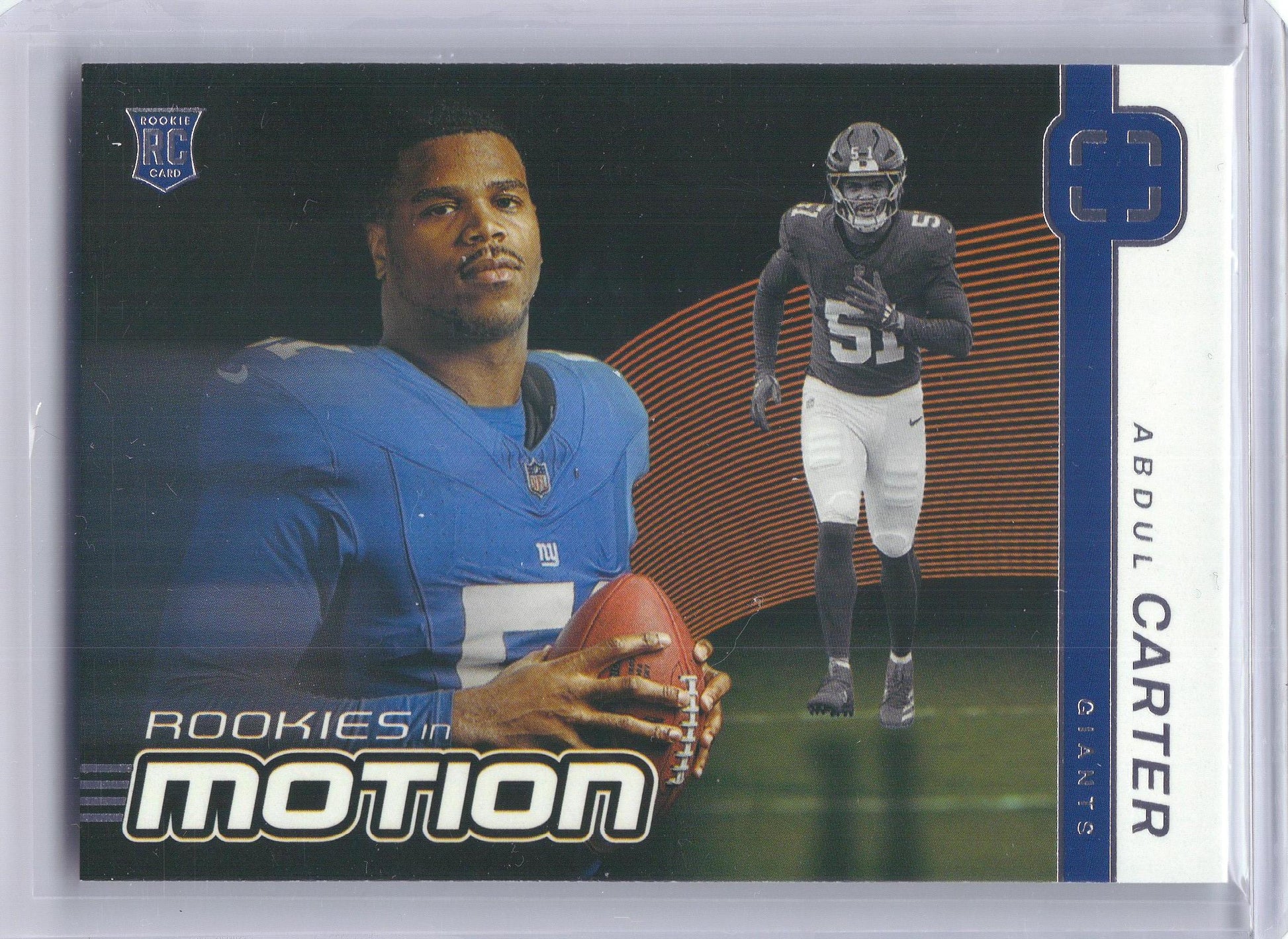 2025 Panini Photogenic #17 Abdul Carter Rookies In Motion New York Giants