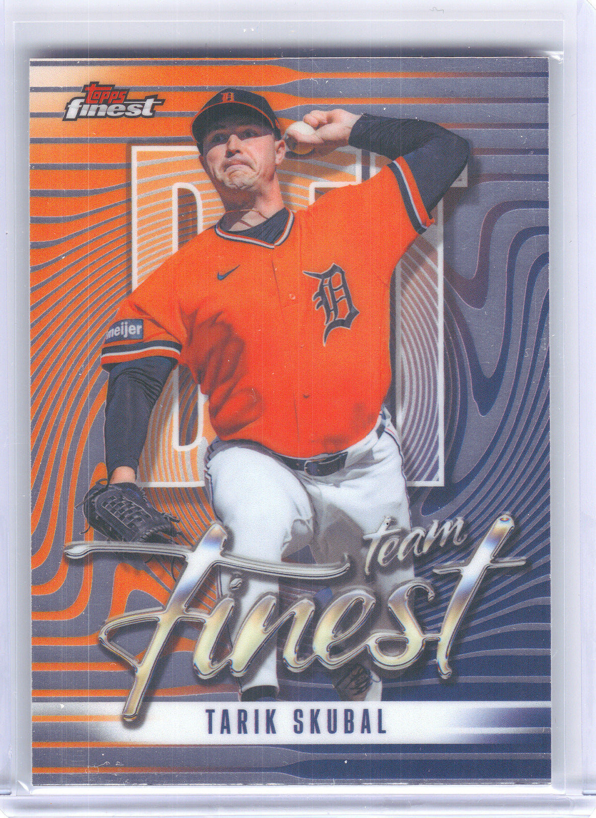 2026 Finest #TF-2 Tarik Skubal Topps Team Finest Detroit Tigers
