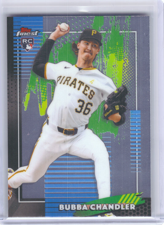 2026 Finest #90 Bubba Chandler Pittsburgh Pirates RC